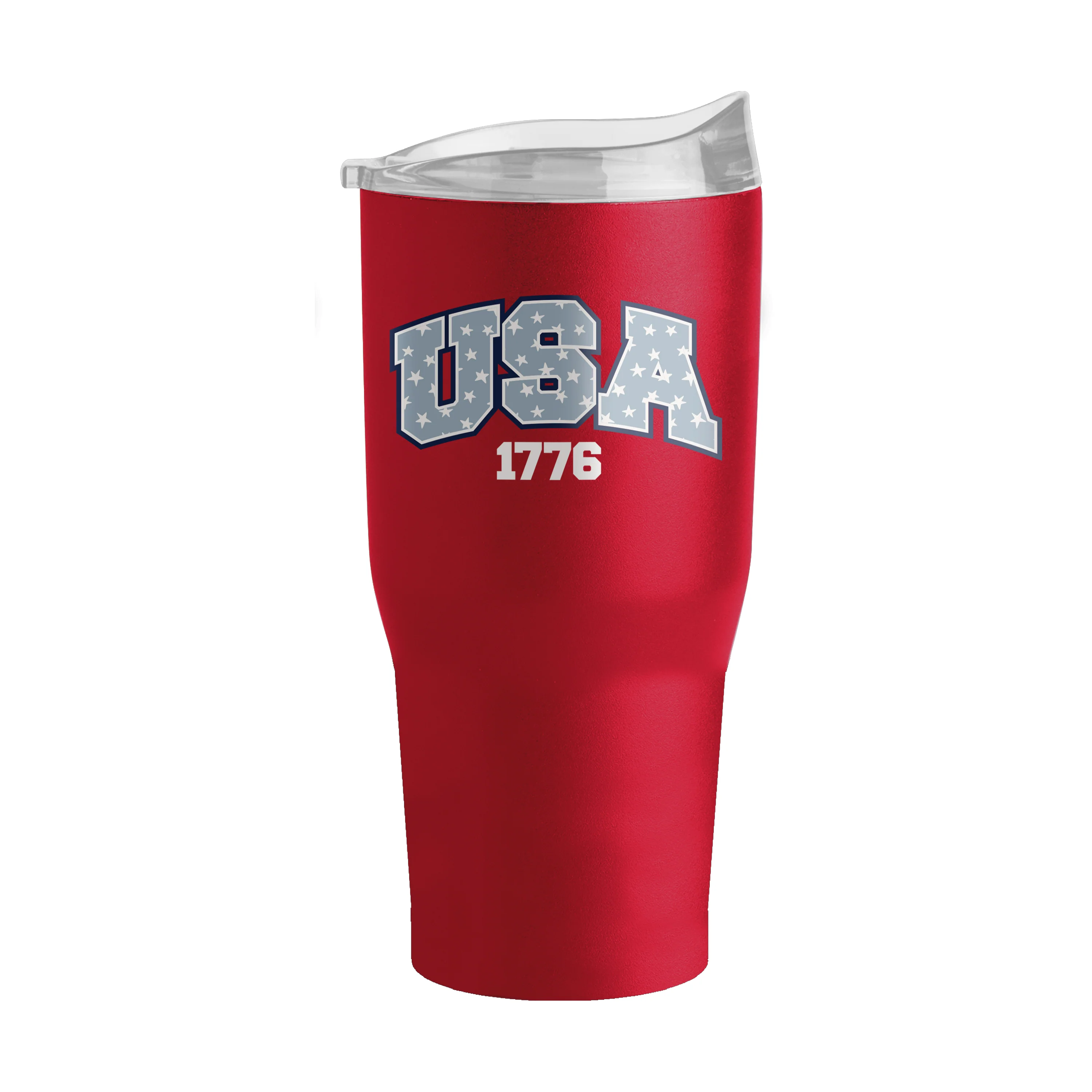 4th of July 30oz Red USA Powder Coat Tumbler - Image 2