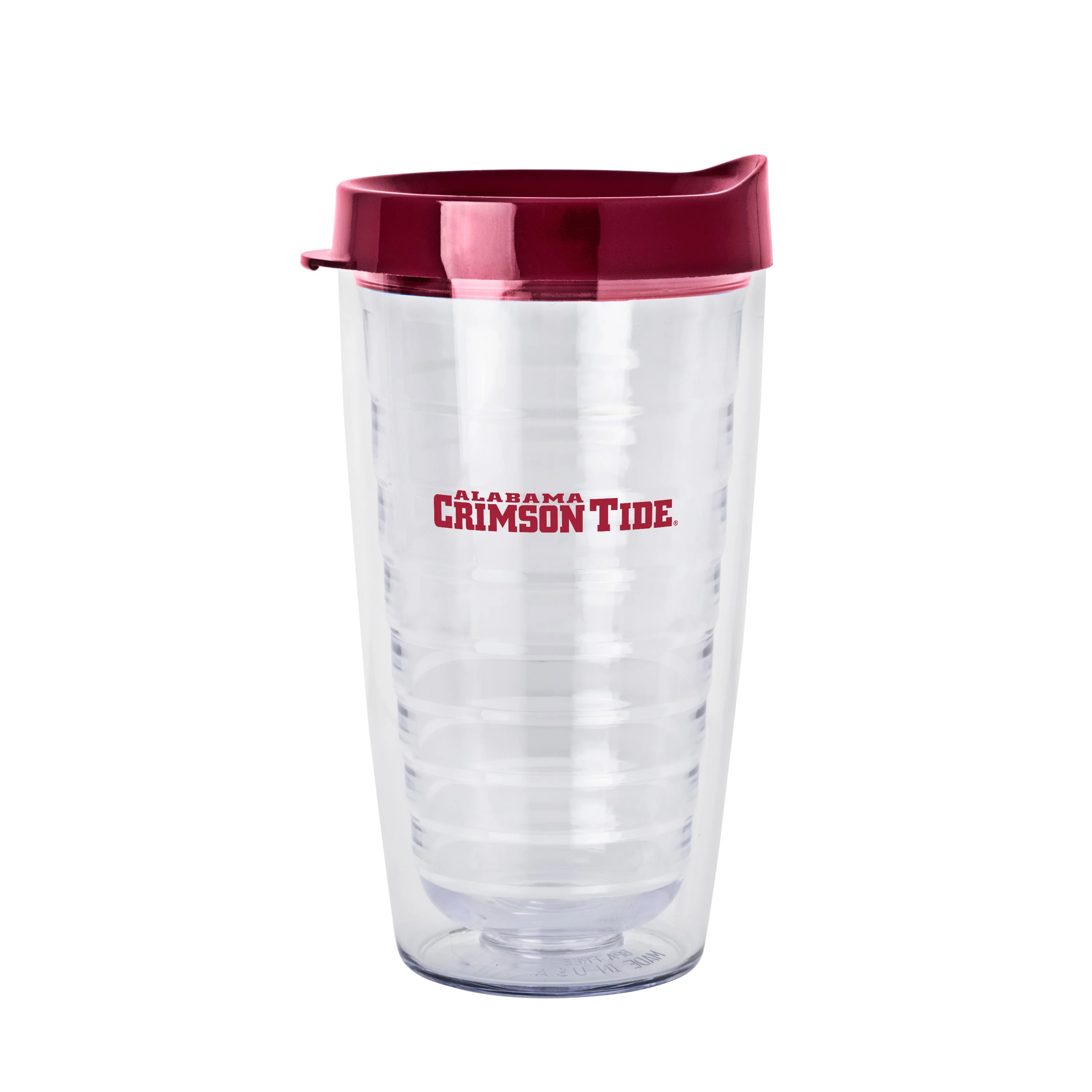 Alabama 16oz Flipside Dbl Wall Clear Tumbler - Image 3