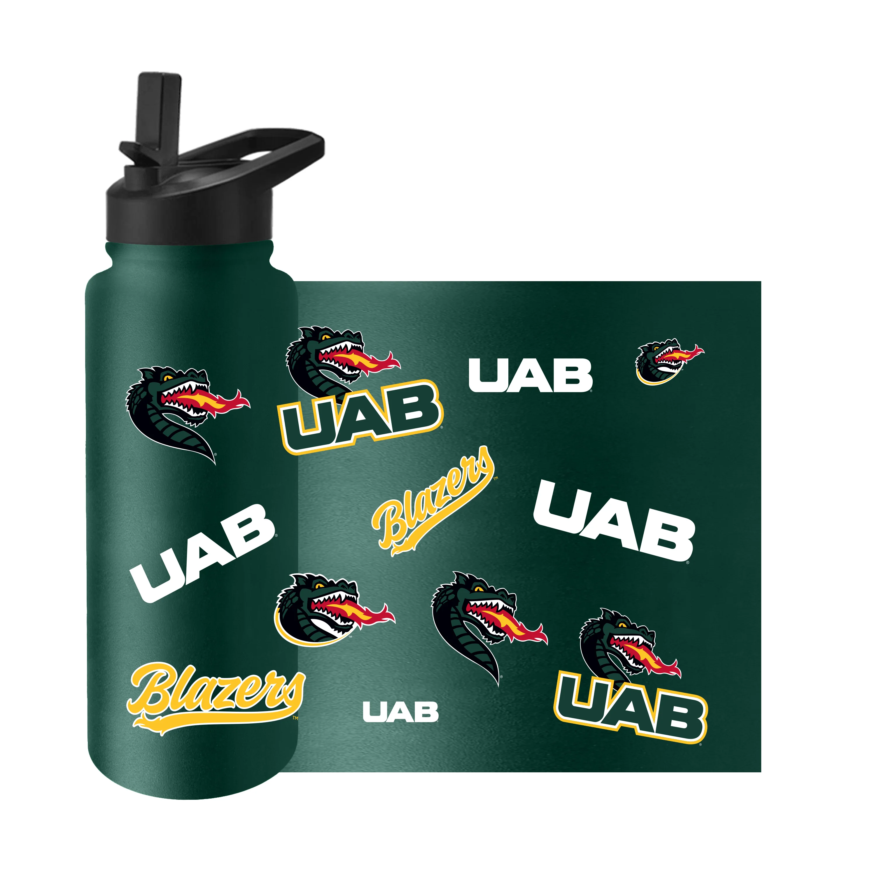 Alabama - Birmingham 34oz Dreamweave Quencher Bottle - Image 3