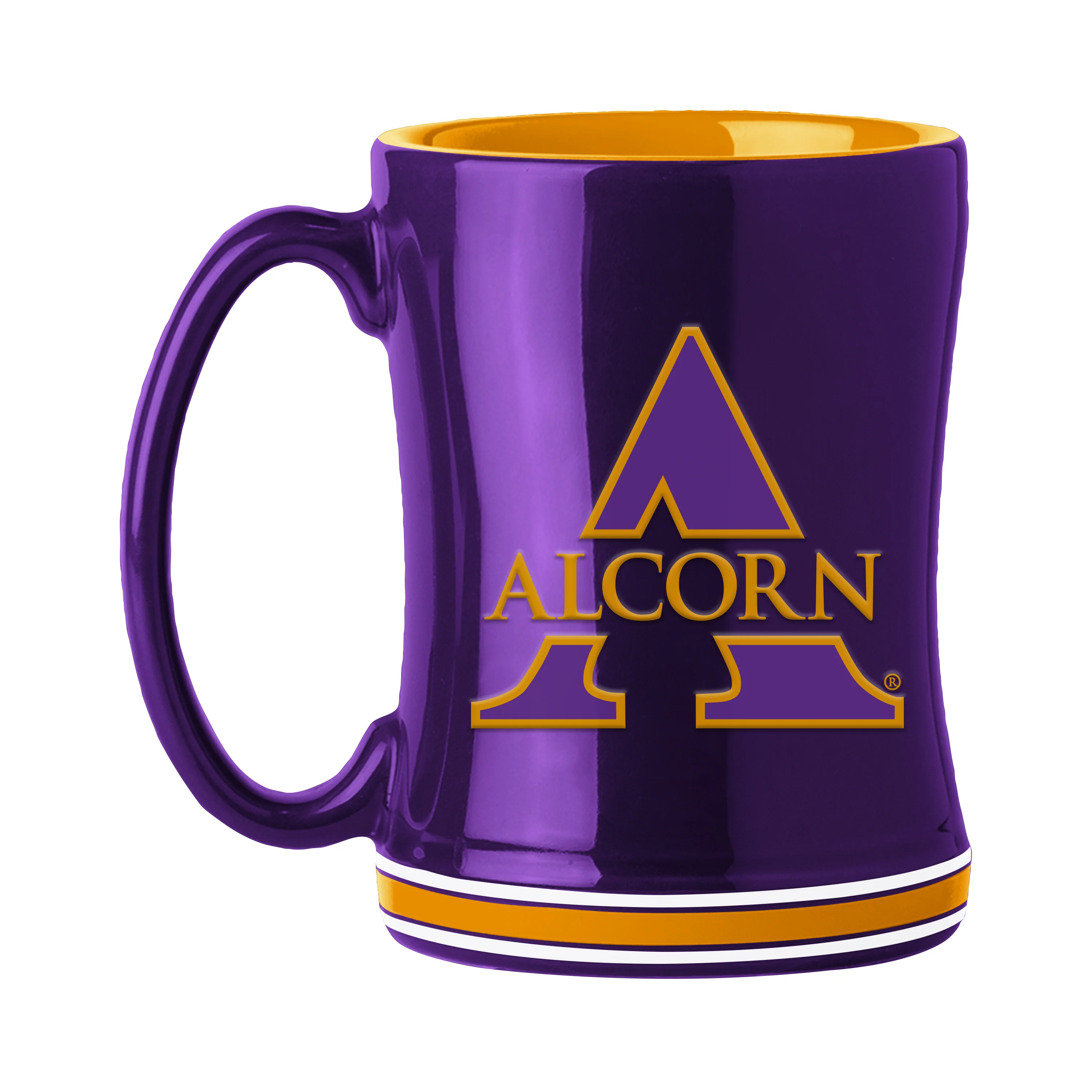 Alcorn State 14oz Relief Mug
