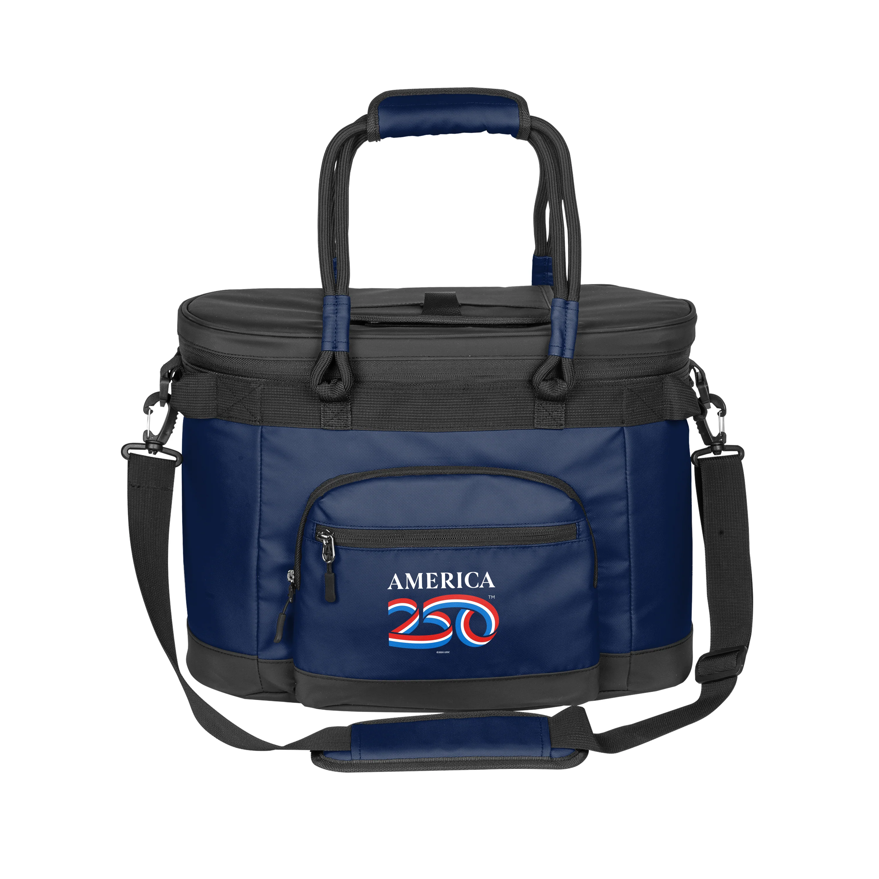 America 250 35 Navy Can Flex Cooler