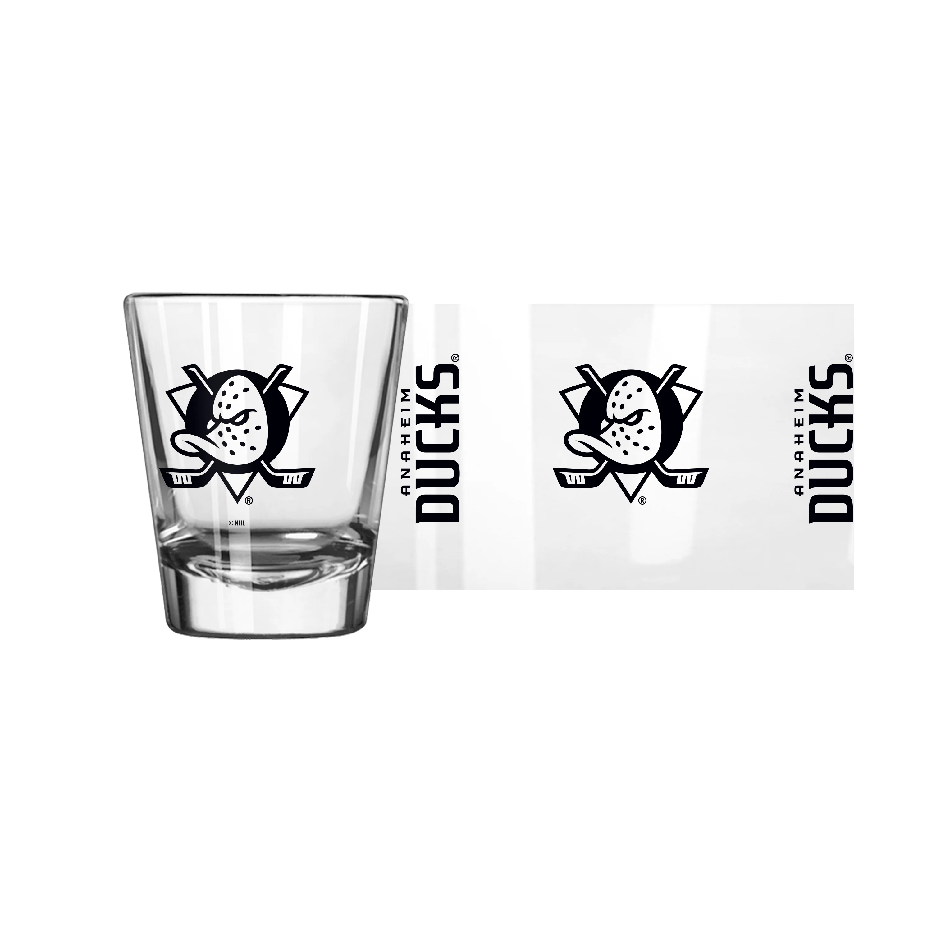 Anaheim Ducks 2oz Gameday Shot Glass - Image 2