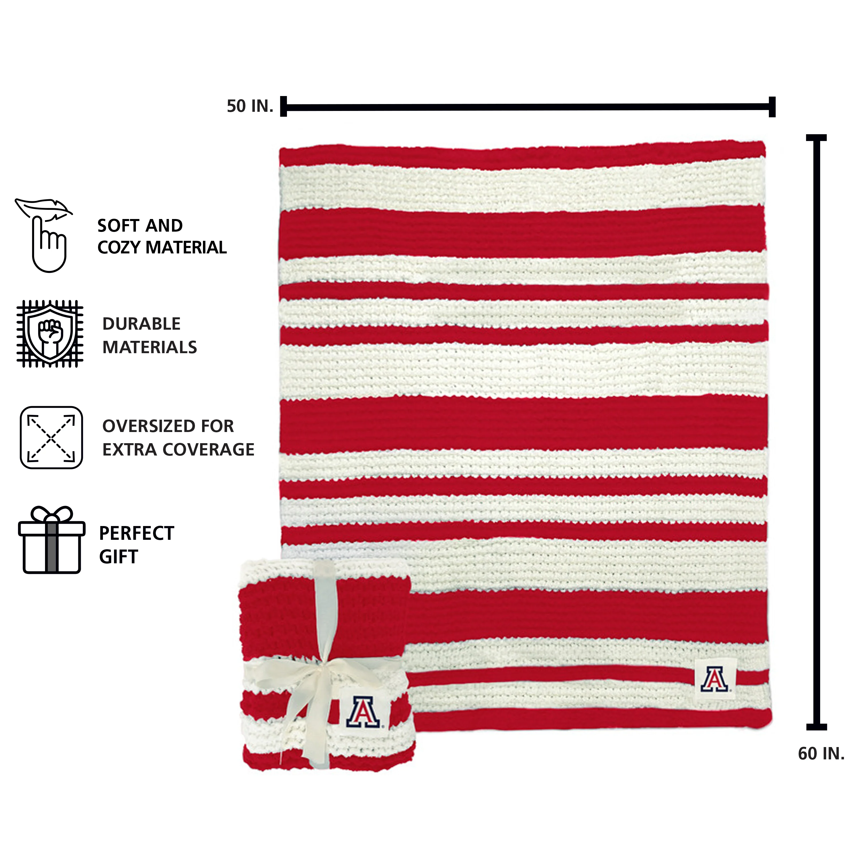 Arizona Cable Knit Throw 50x60 - Image 3