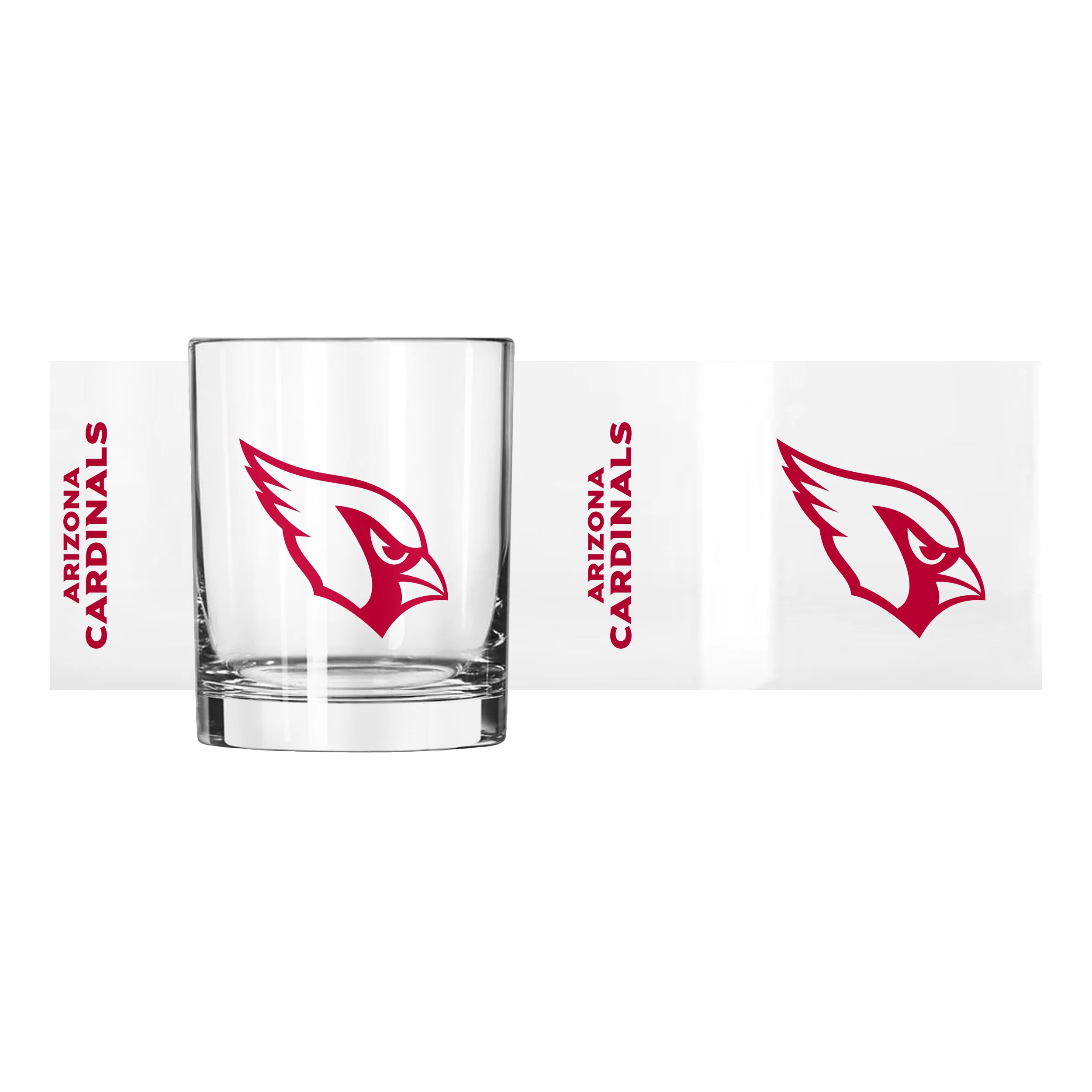 Arizona Cardinals 14oz Gameday Rocks Glass - Image 2
