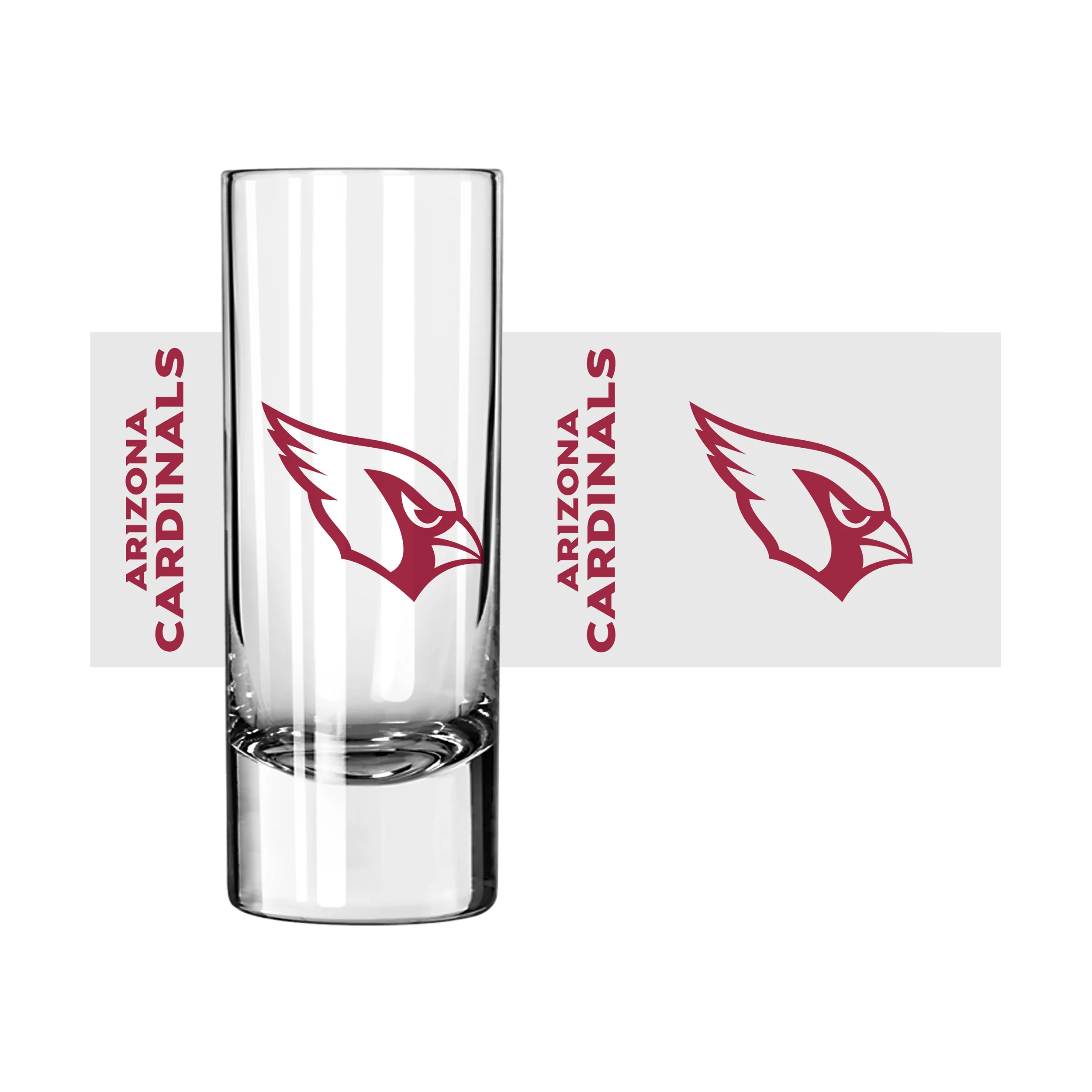 Arizona Cardinals 2.5oz Gameday Shooter Glass - Image 2