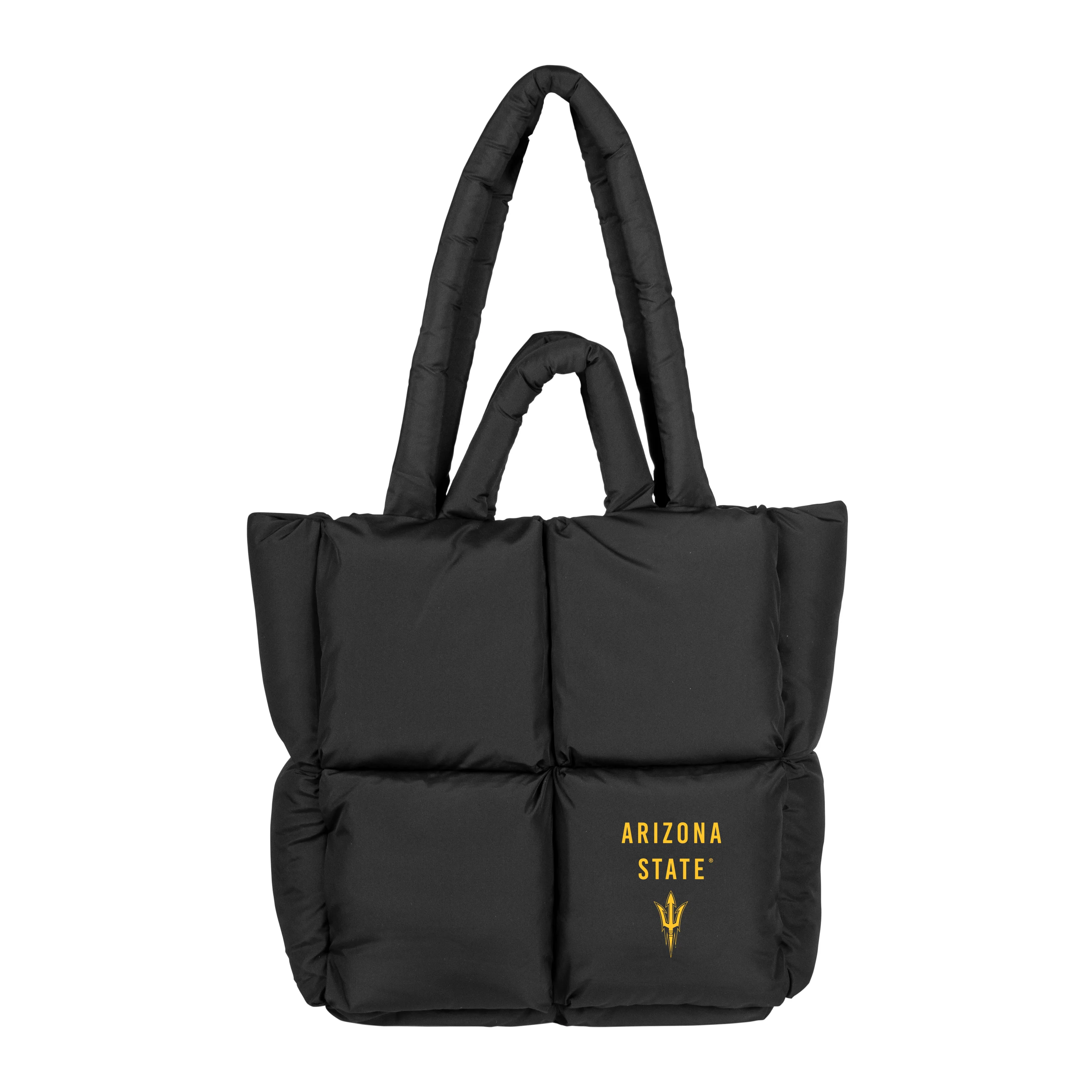 Arizona State Black Puff Tote