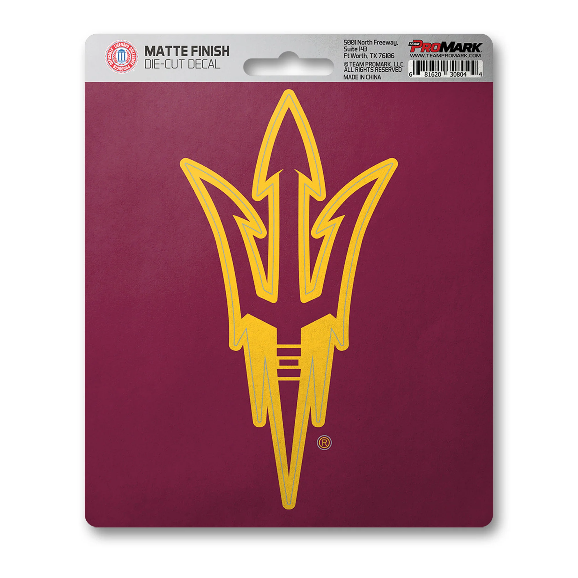 Arizona State University Matte Decal