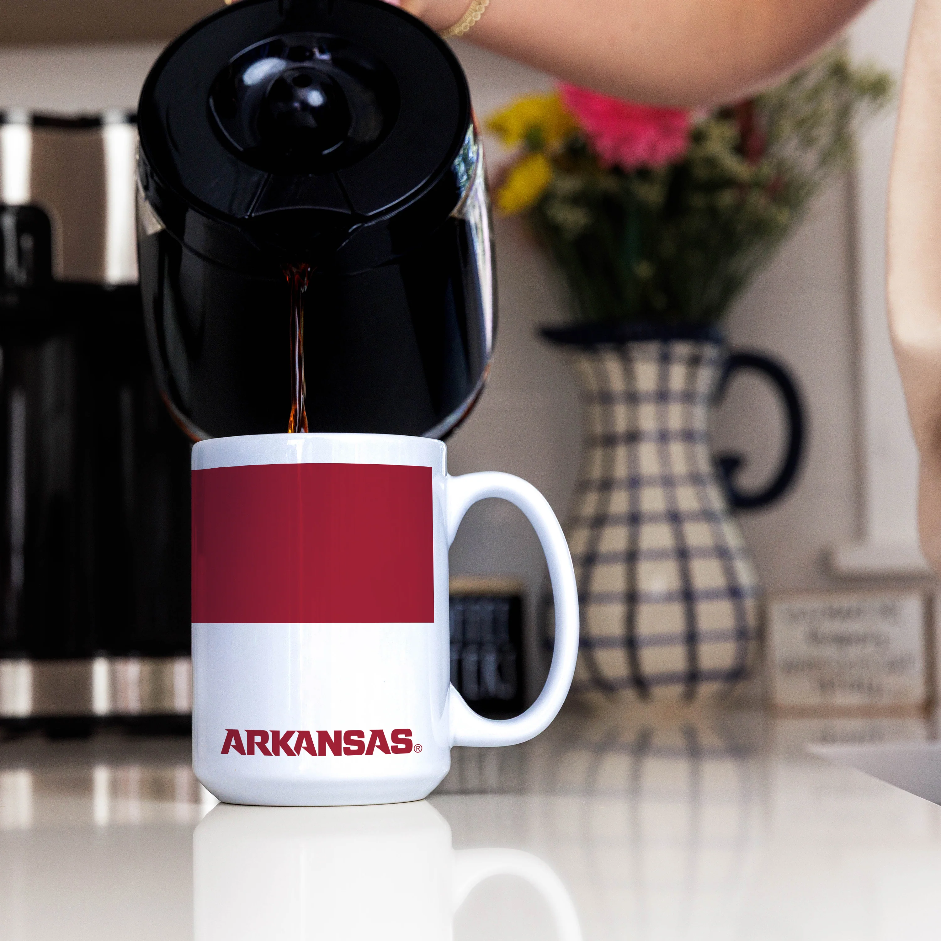 Arkansas 15oz Colorblock Sublimated Mug - Image 2