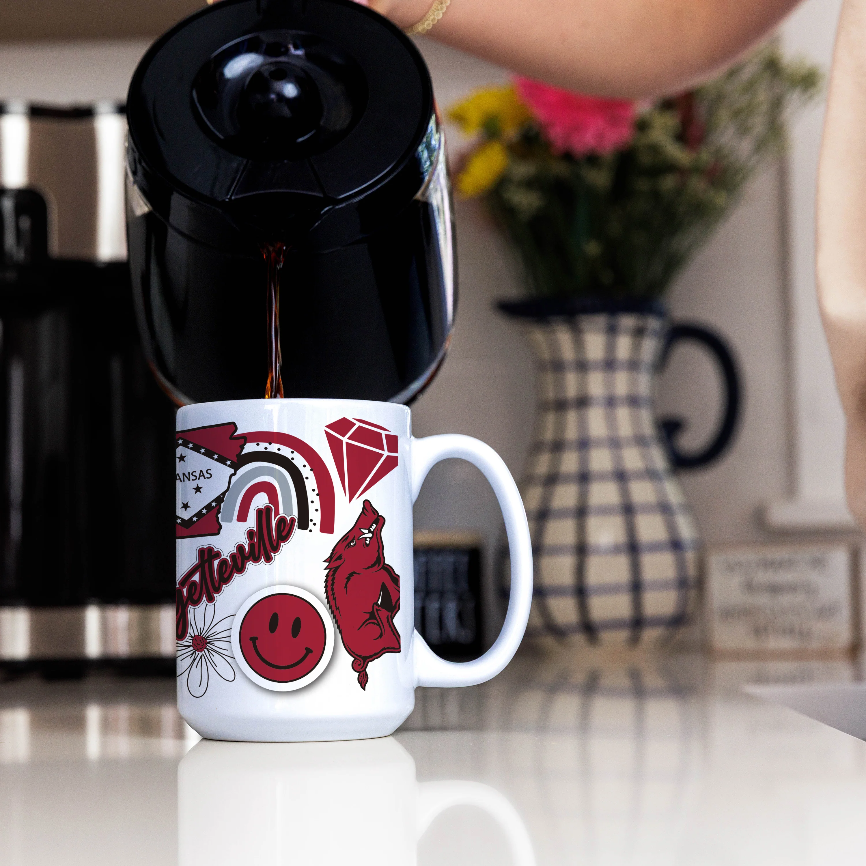 Arkansas 15oz Native Sublimated Mug - Image 2
