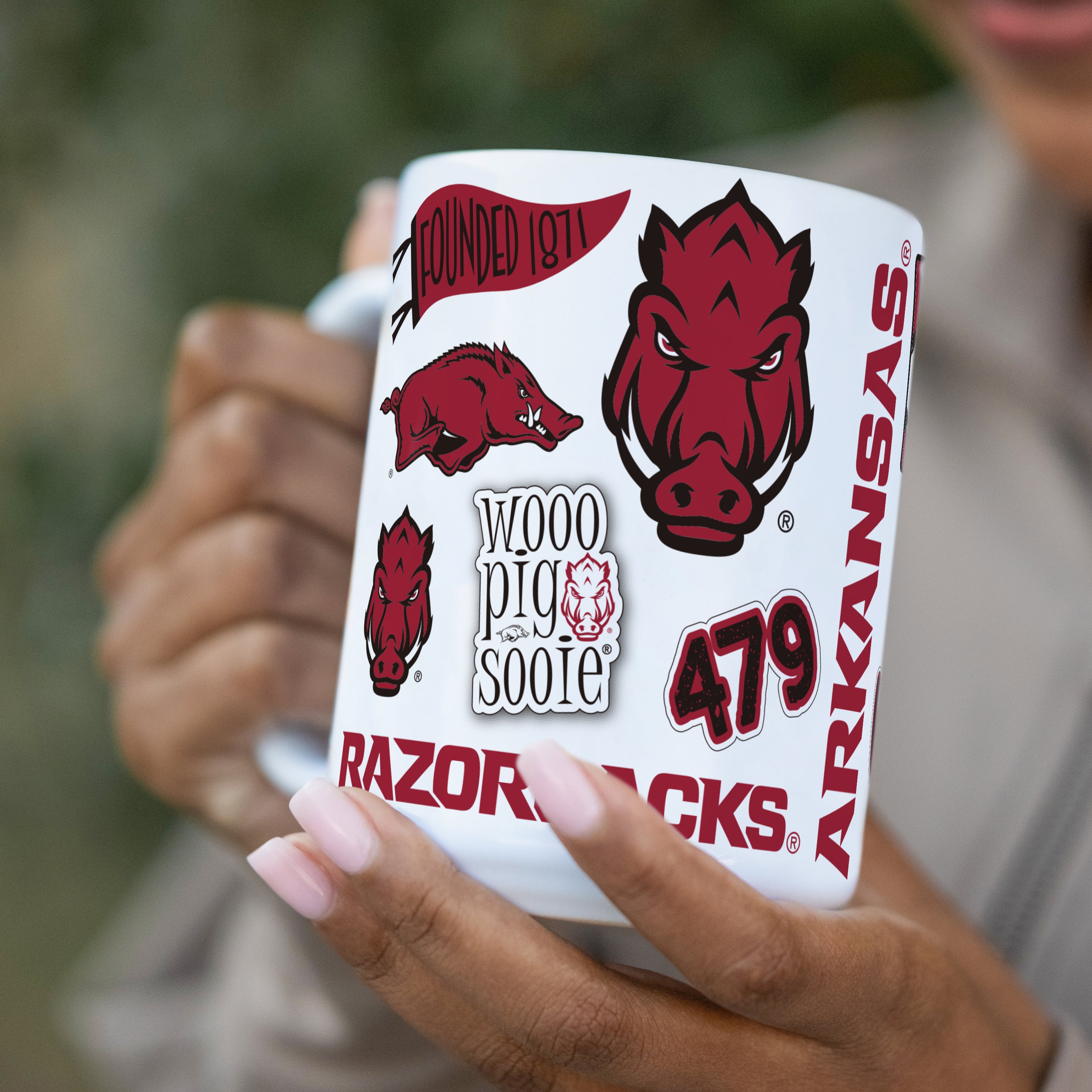 Arkansas 15oz Native Sublimated Mug - Image 5