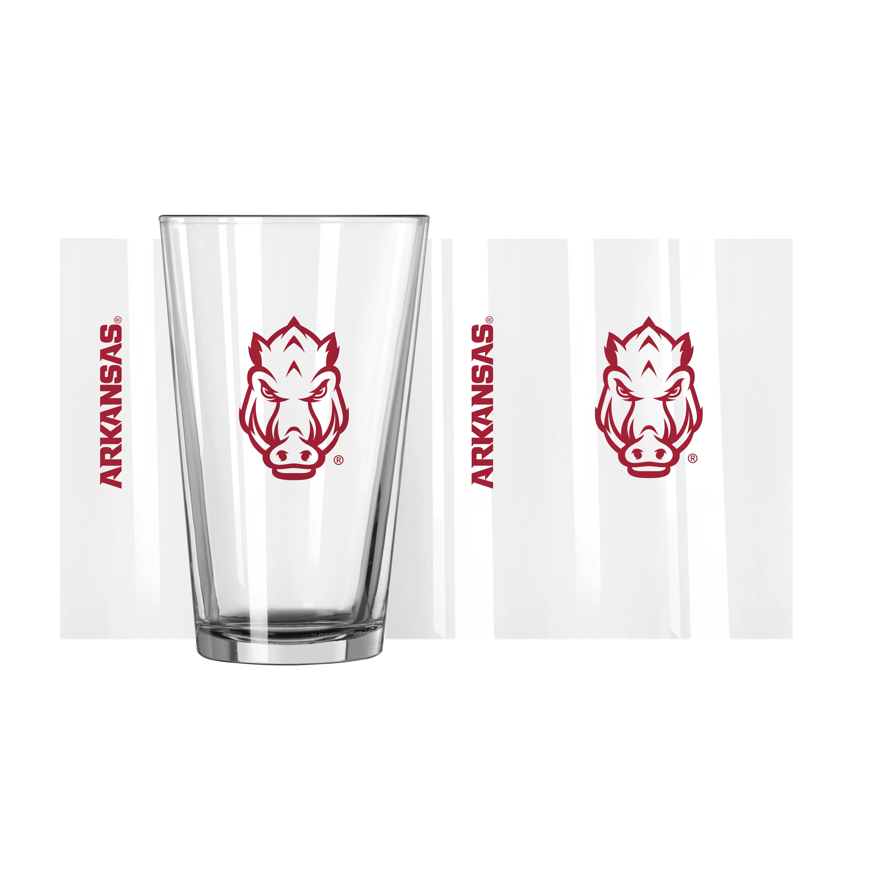 Arkansas 16oz Gameday Pint Glass