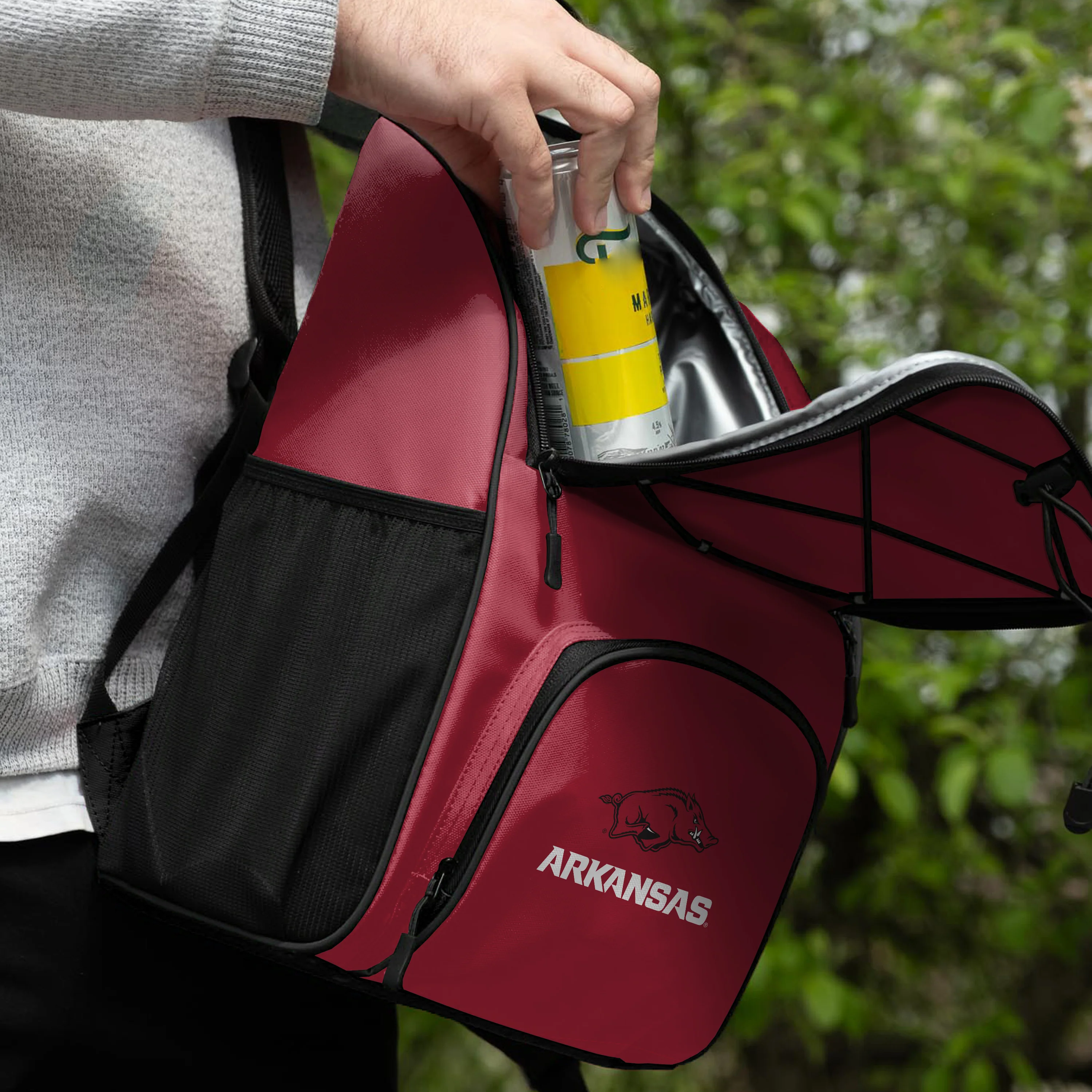 Arkansas 24 Can Flex Backpack Cooler - Image 3