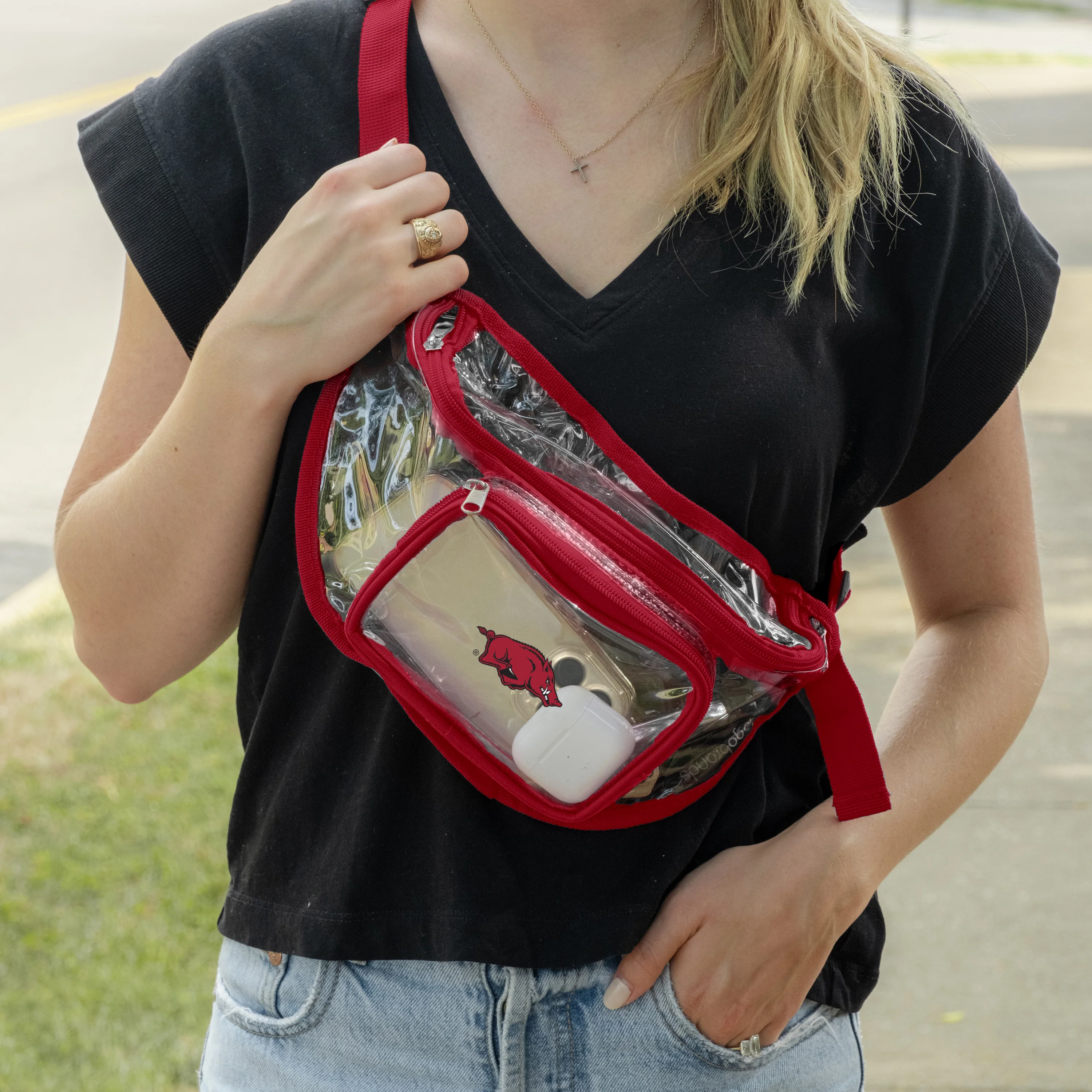 Arkansas Clear Fanny Pack - Image 2