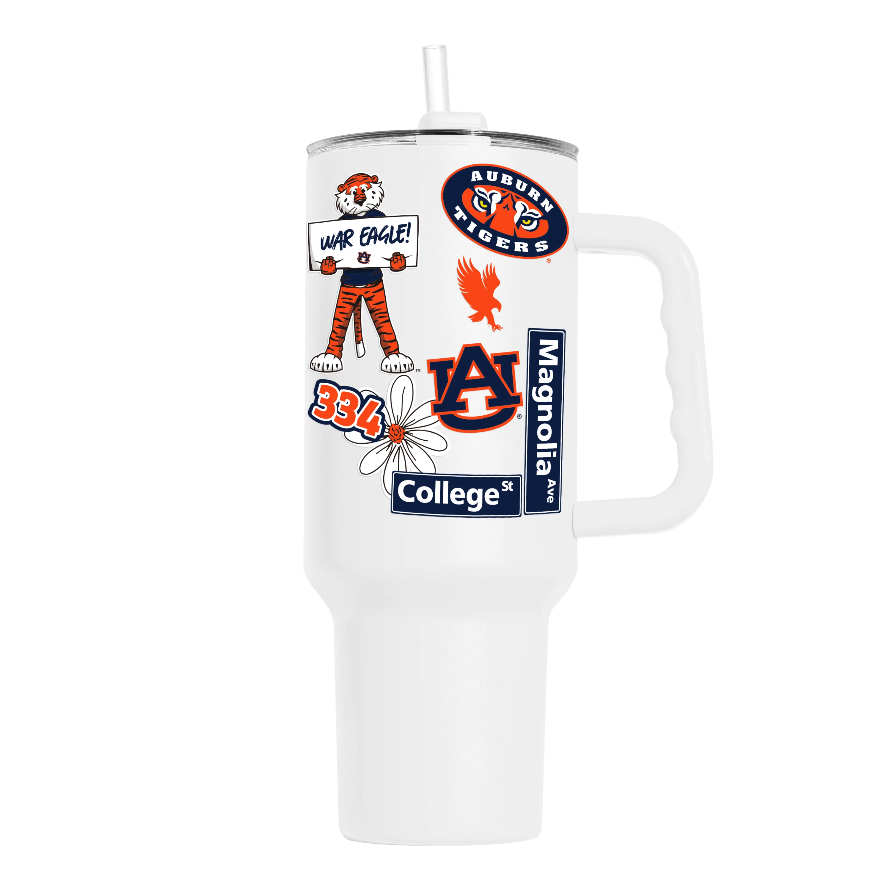 Auburn 40oz Native Powder Coat Tumbler - Image 2