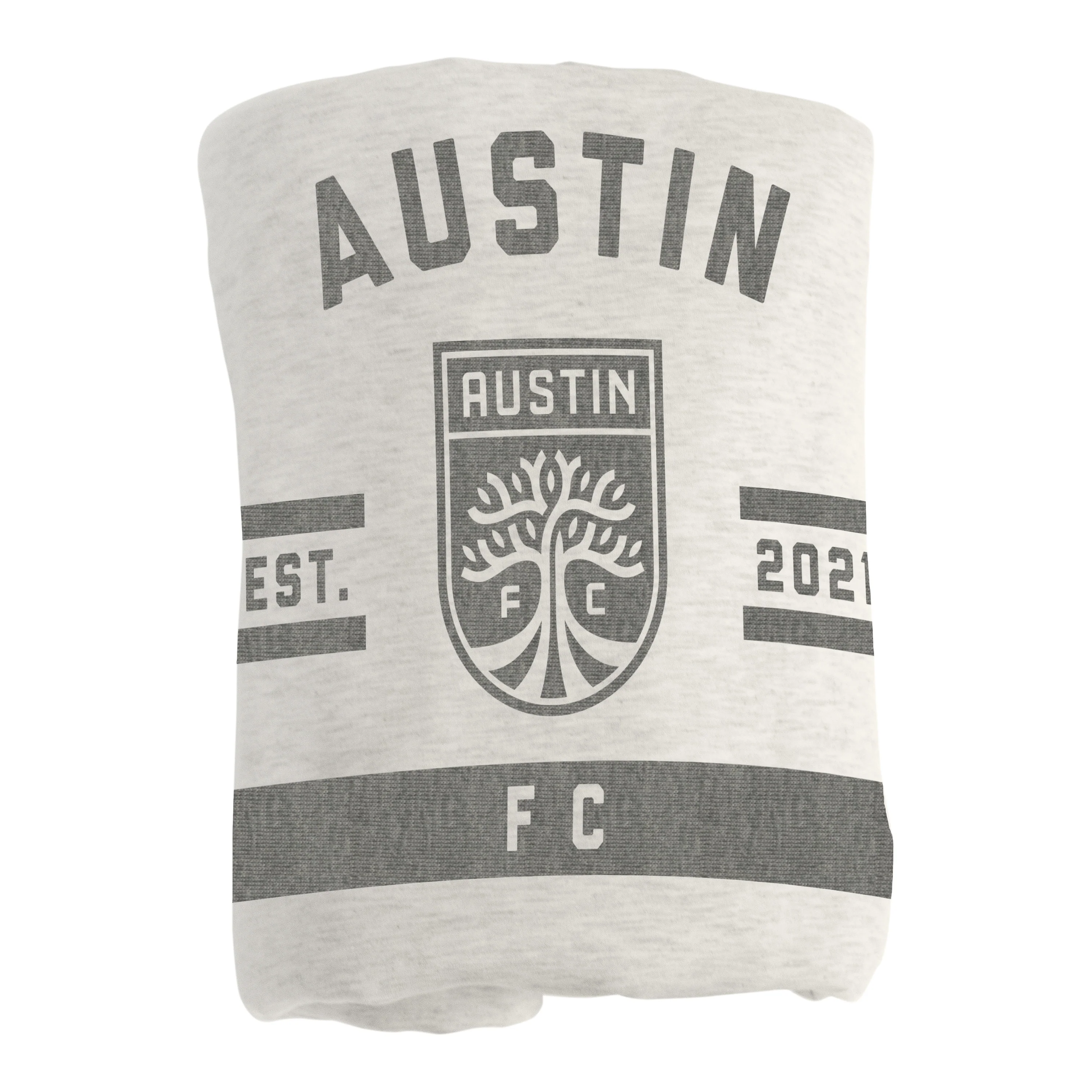 Austin FC Oatmeal Sweatshirt Blanket - Image 3