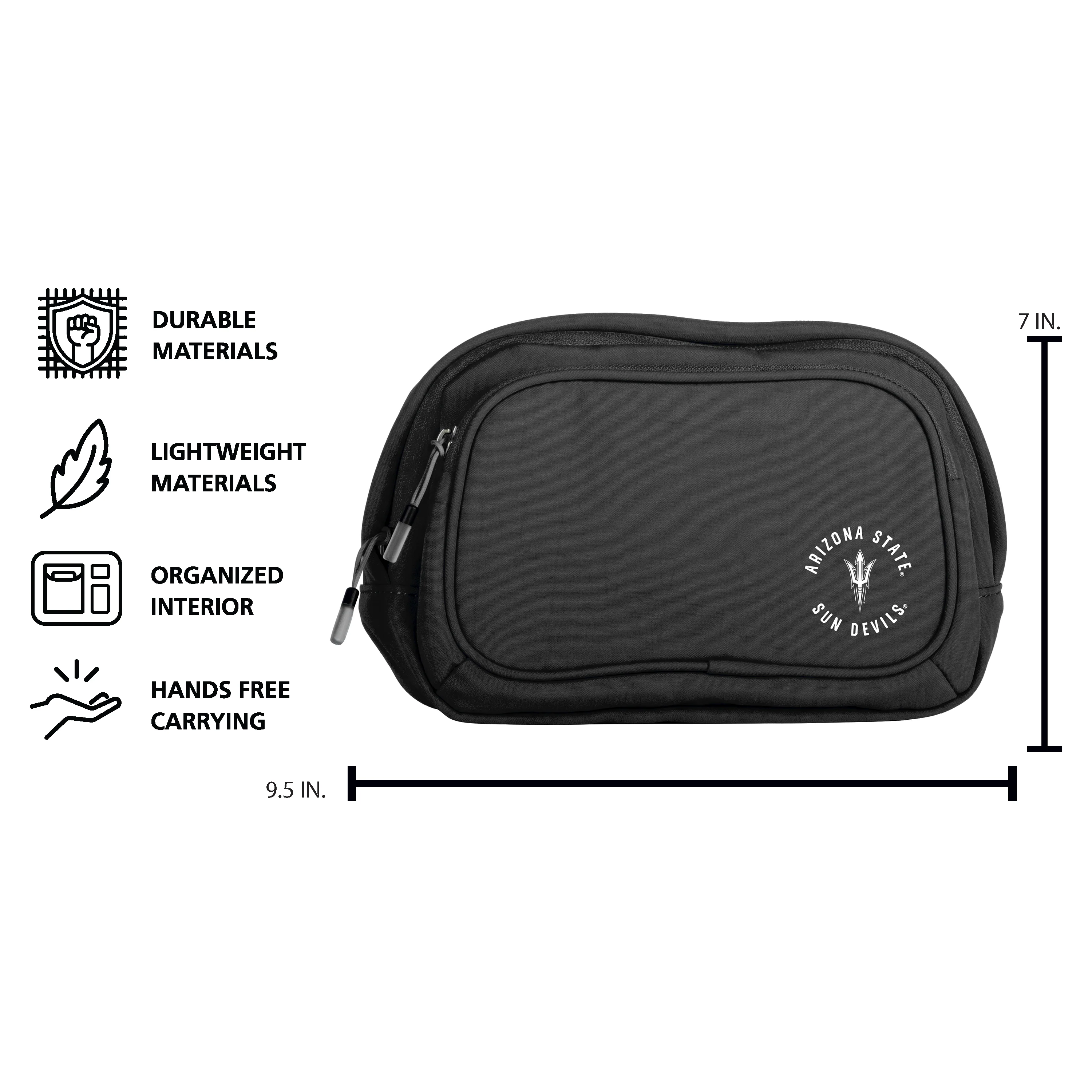 AZ State Black Everyday Belt Bag - Image 4