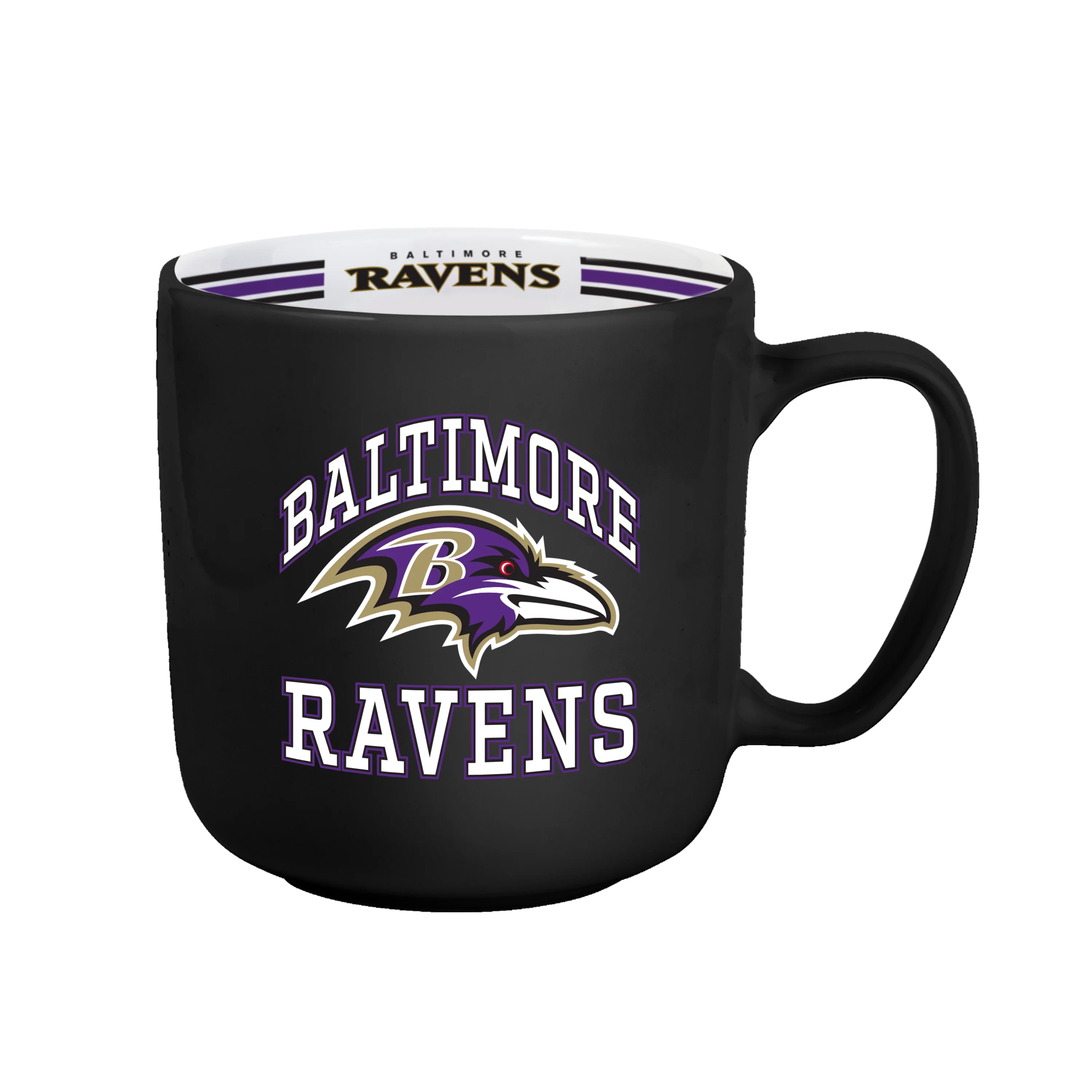 Baltimore Ravens 15oz Stripe Mug - Image 2