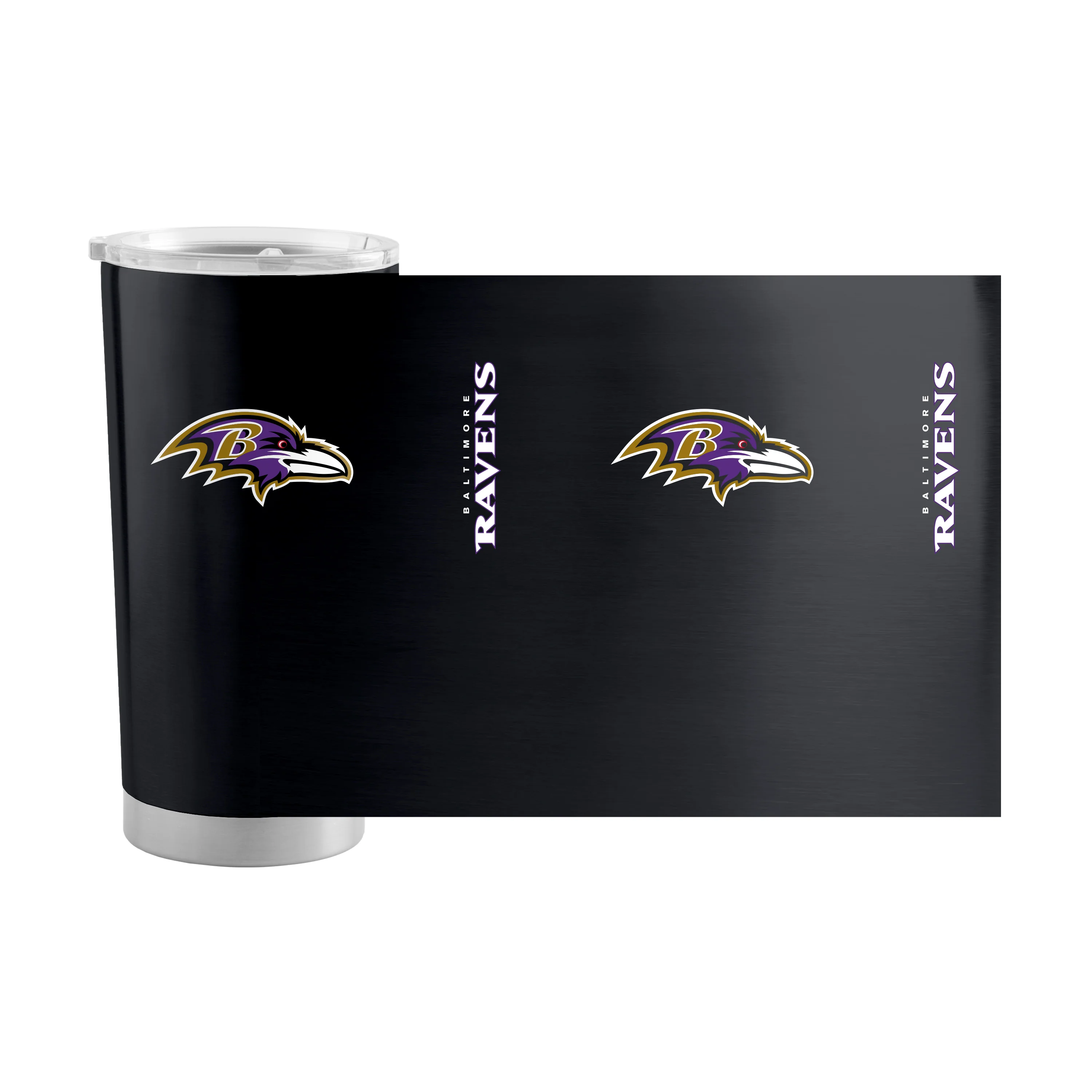 Baltimore Ravens 20oz Gameday Stainless Tumbler - Image 2