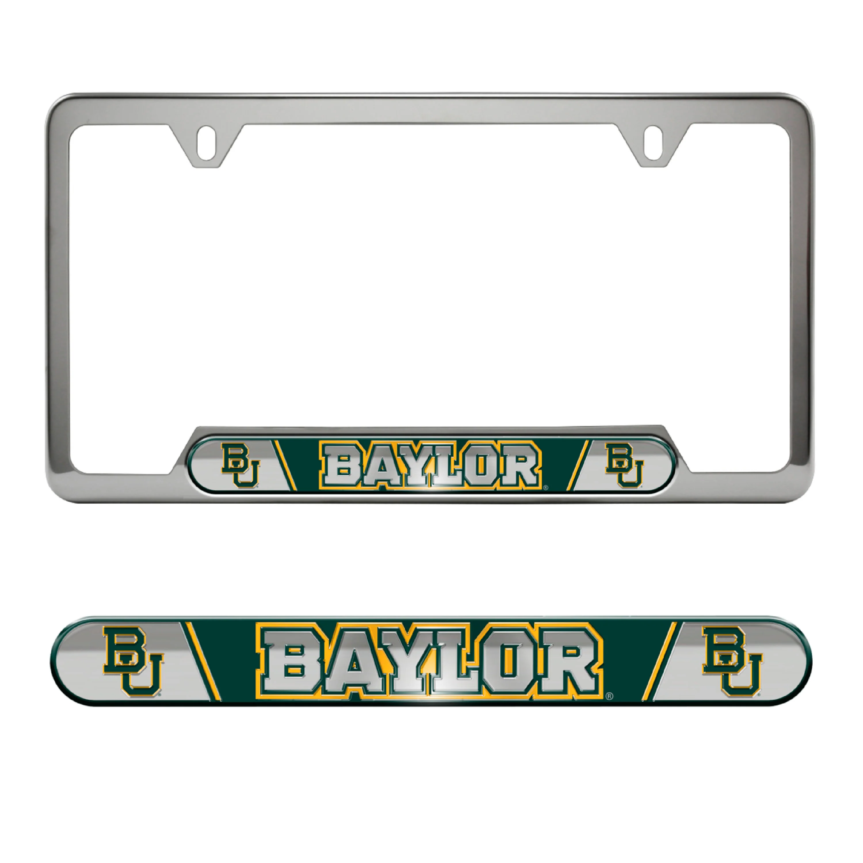 Baylor University Embossed License Plate Frame