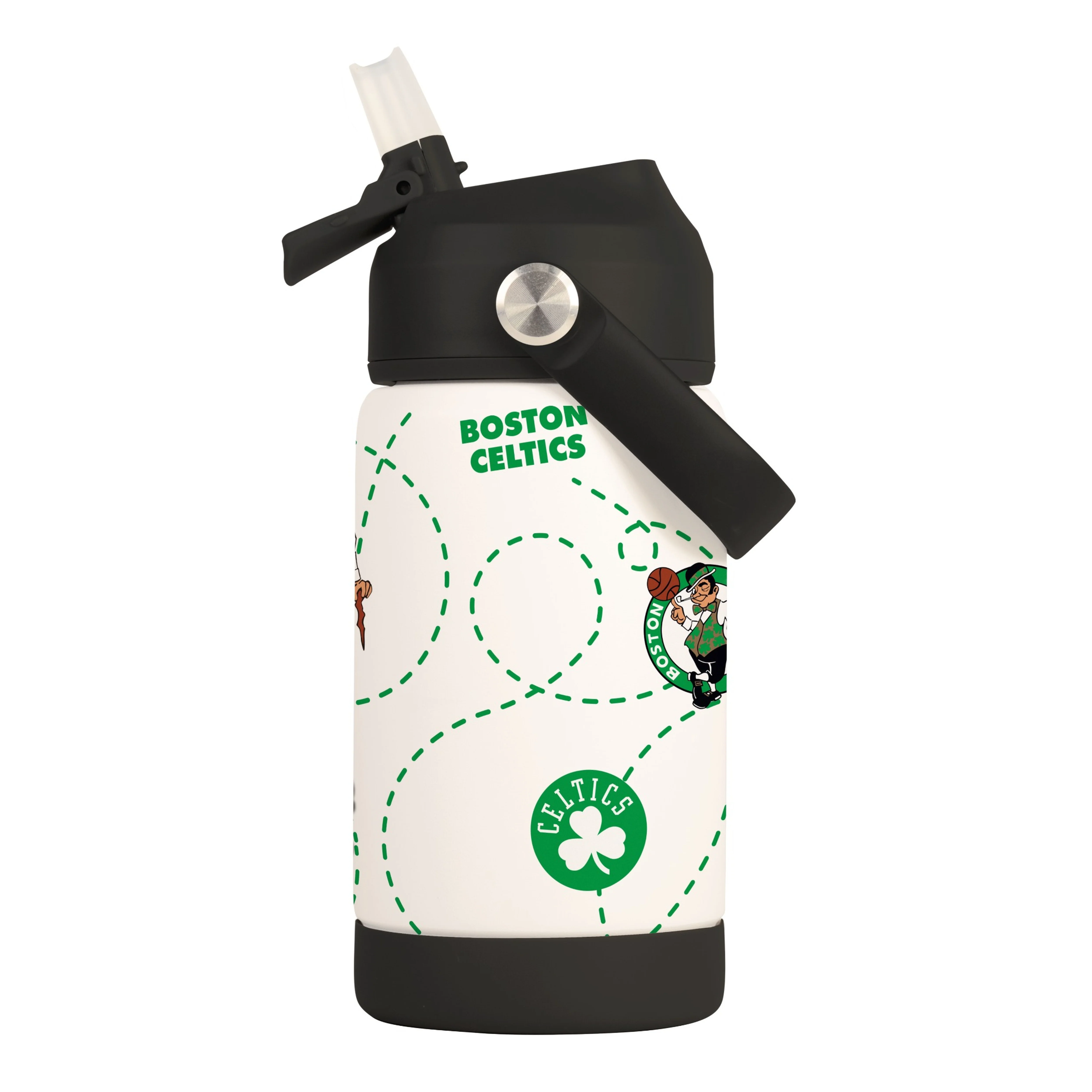 Boston Celtics 12oz Mascot SS Kids Bottle - Image 2