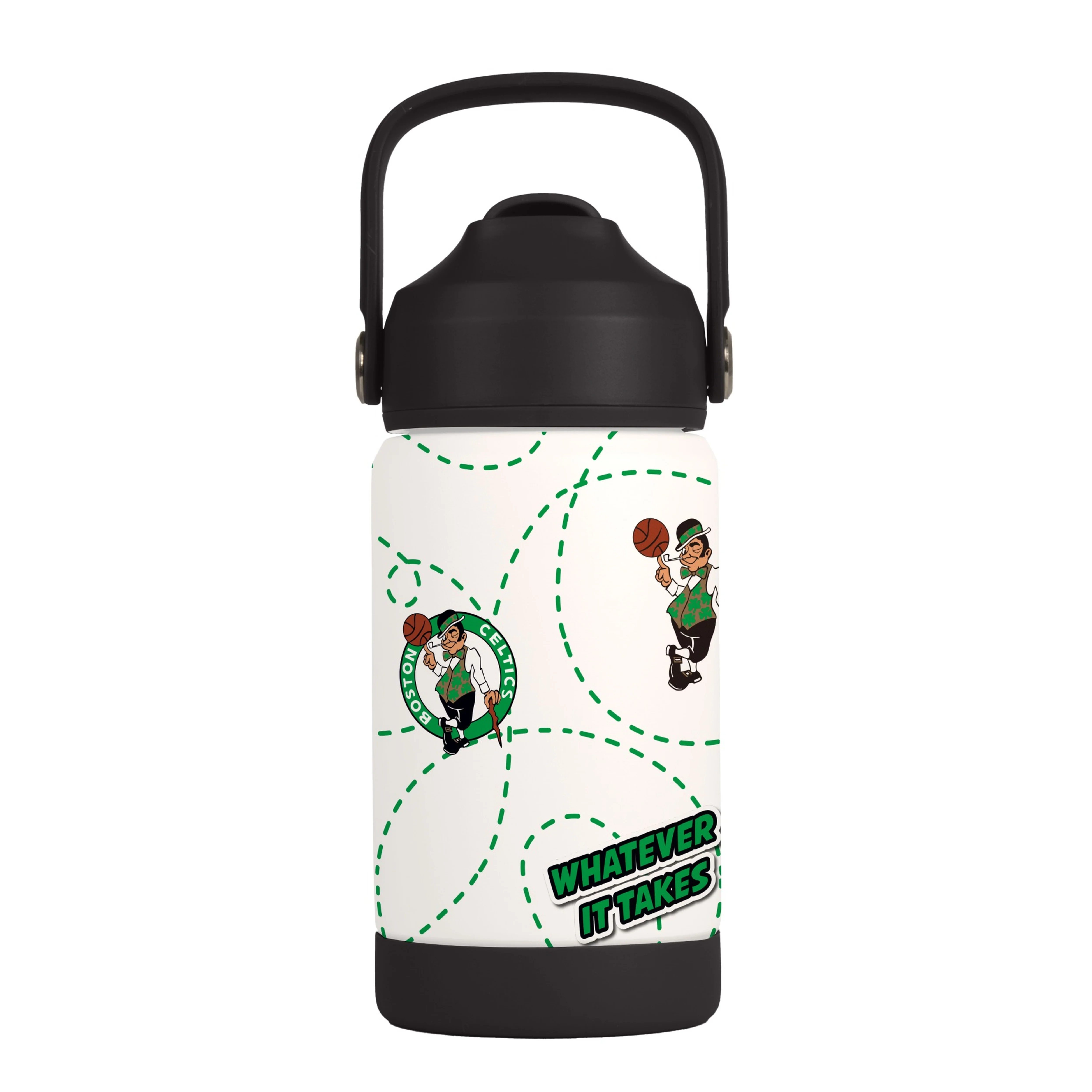 Boston Celtics 12oz Mascot SS Kids Bottle - Image 3
