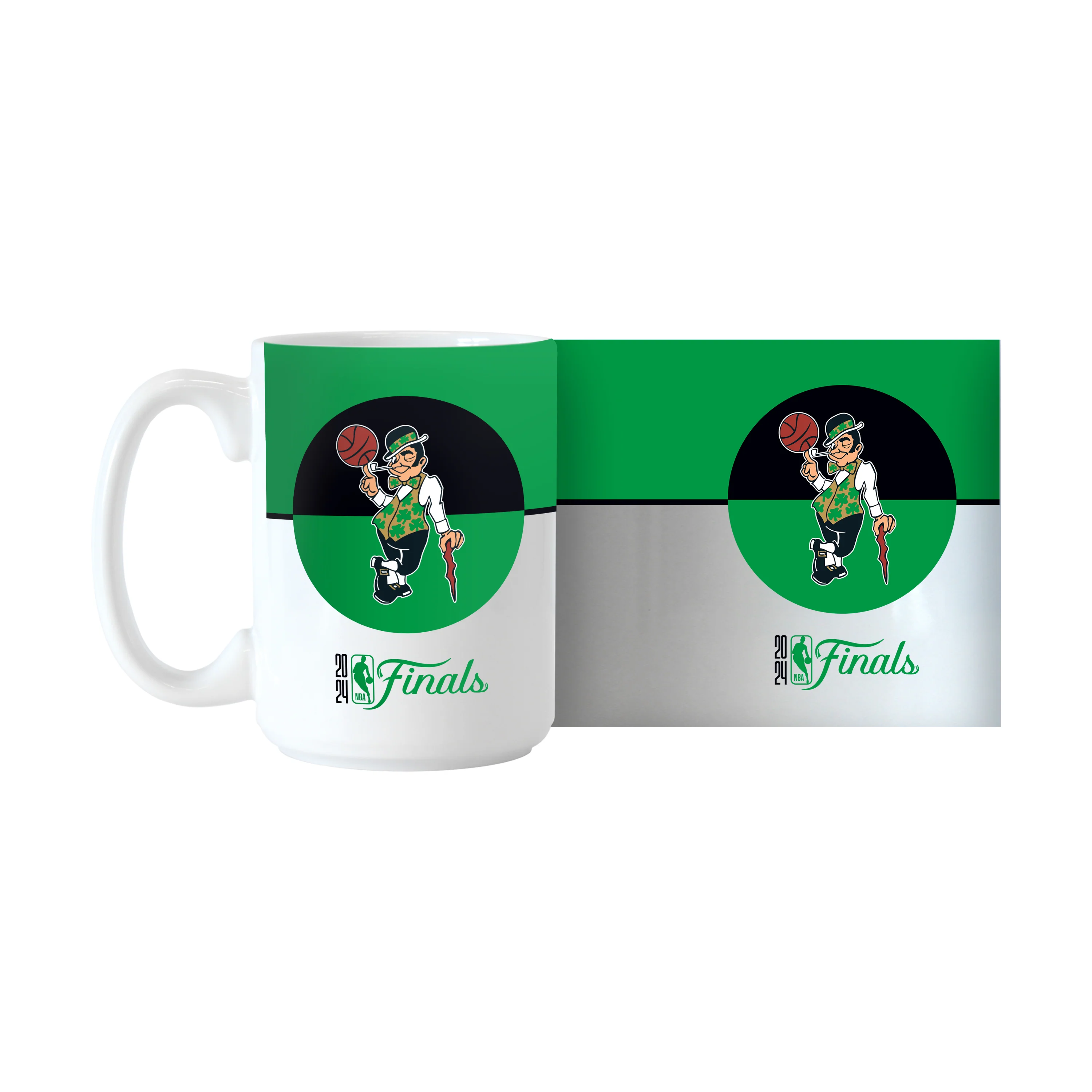 Boston Celtics 15oz 2024 NBA Champions Wrap Sublimated Mug - Image 2