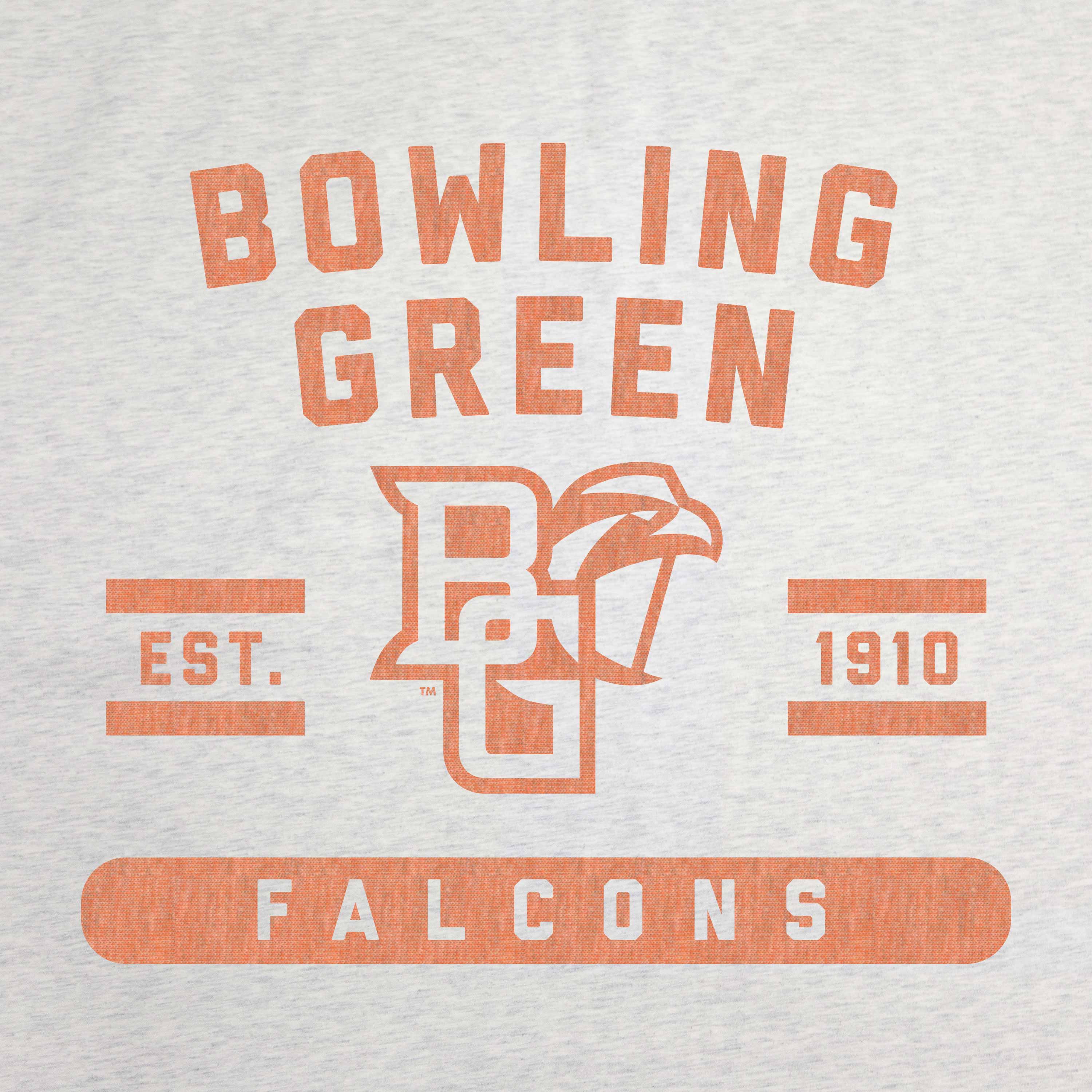 Bowling Green Oatmeal Sweatshirt Blanket - Image 2