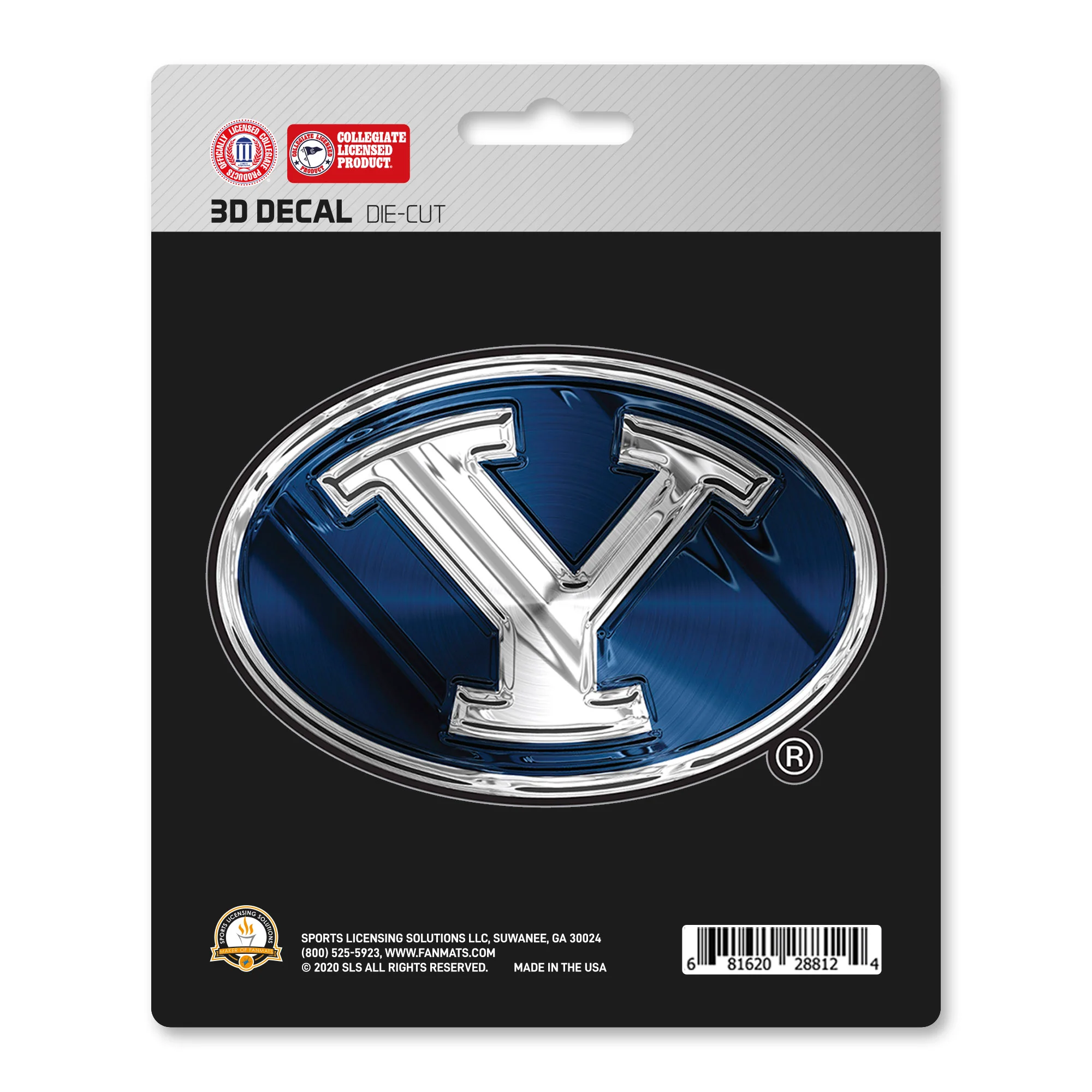 Brigham Young University 3D Decal