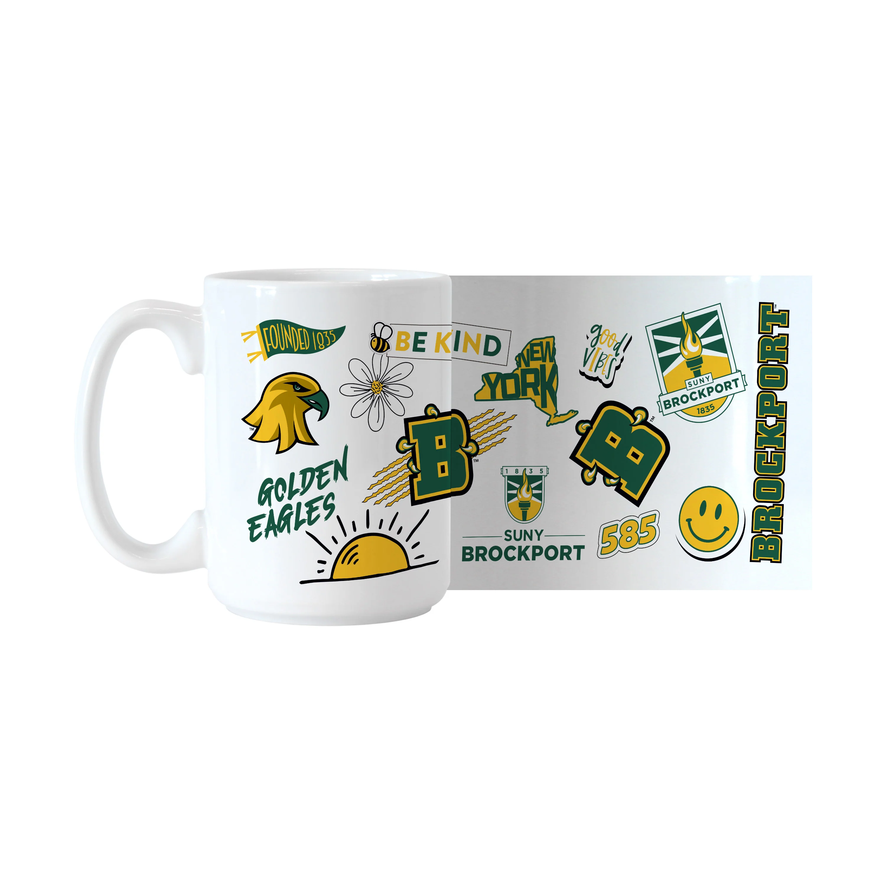 Brockport 15oz Native Sublimated Mug - Image 2