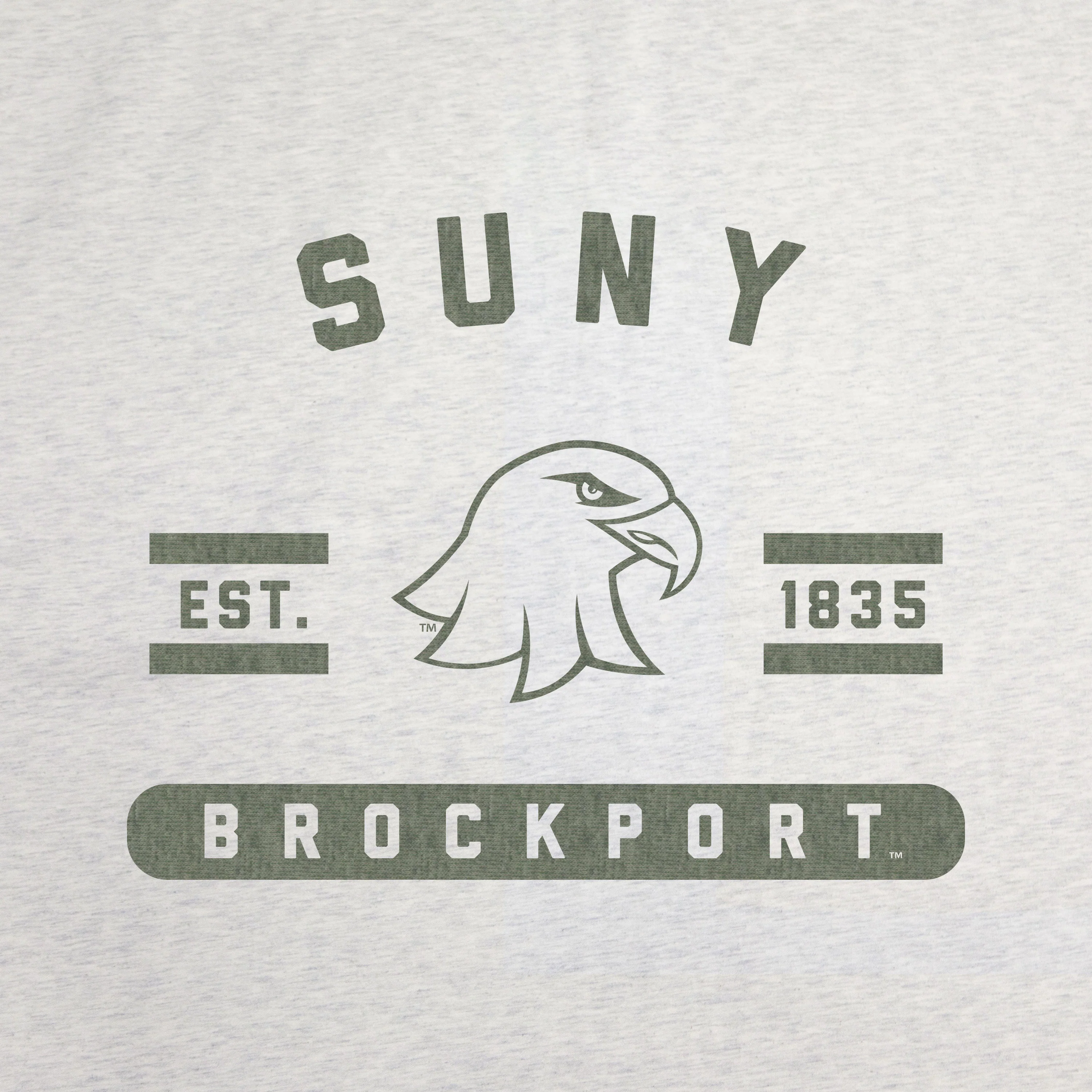 Brockport Sublimated Sweatshirt Blanket - Image 2