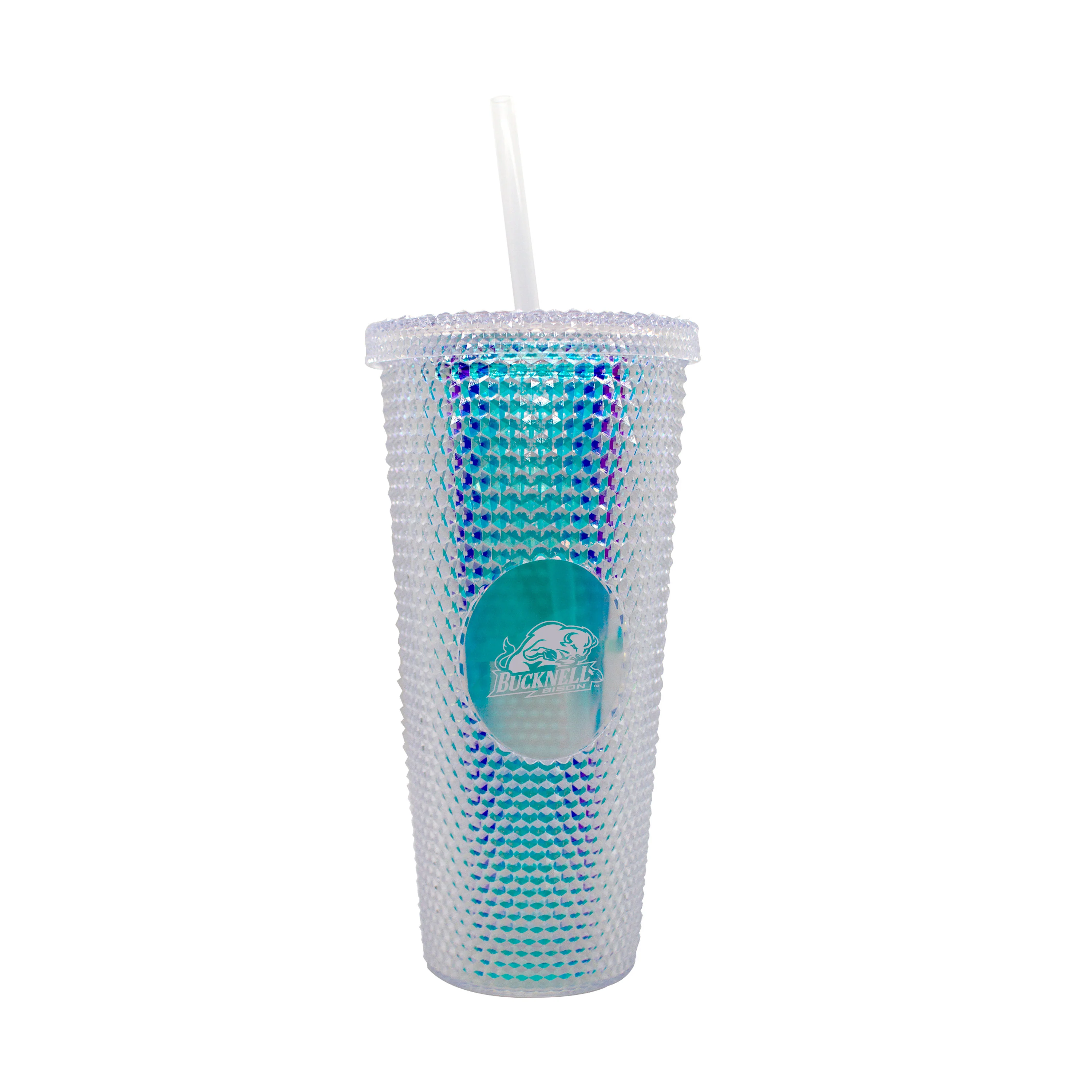 Bucknell 24oz Iridescent Studded Tumbler
