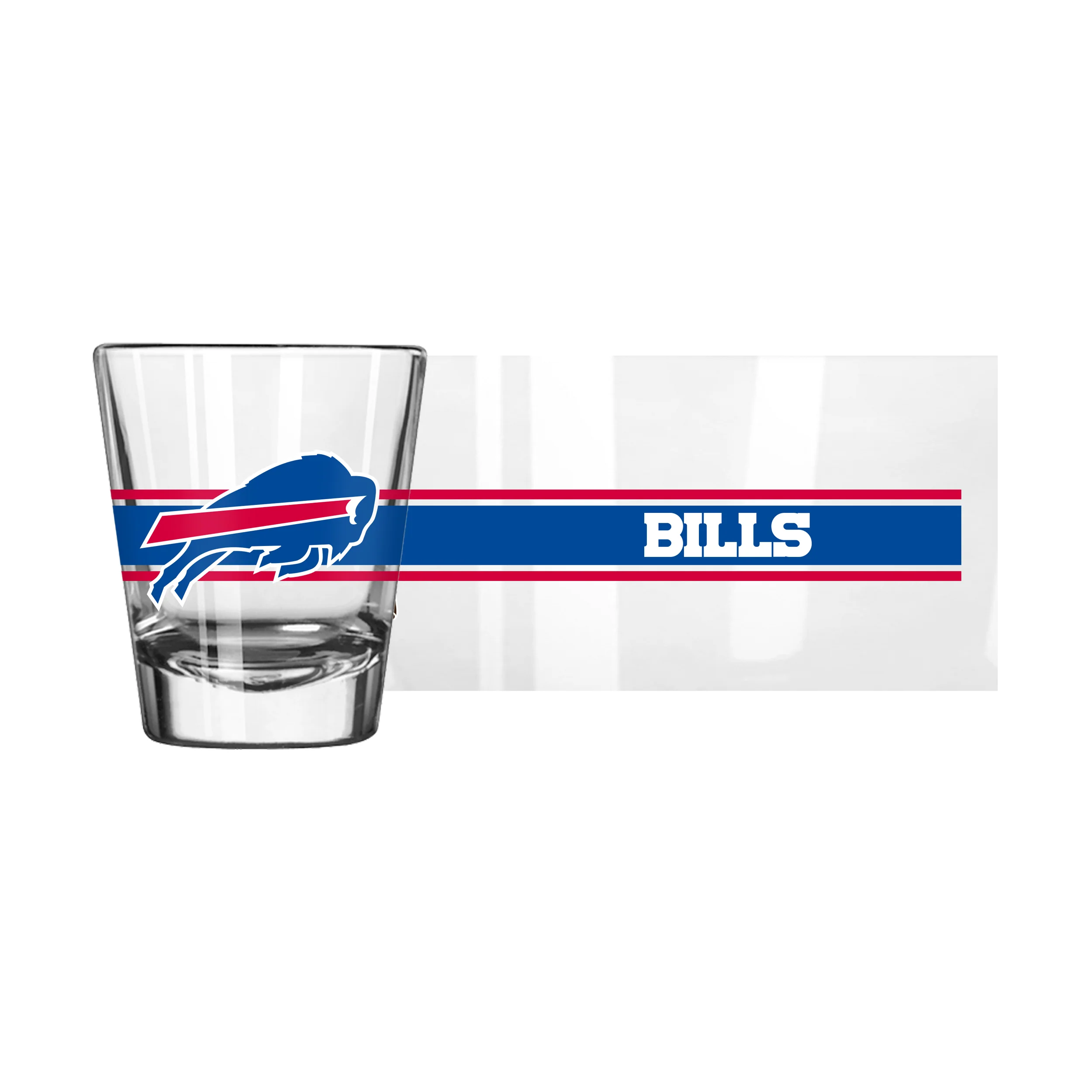 Buffalo Bills 2oz Stripe Shot Glass - Image 2