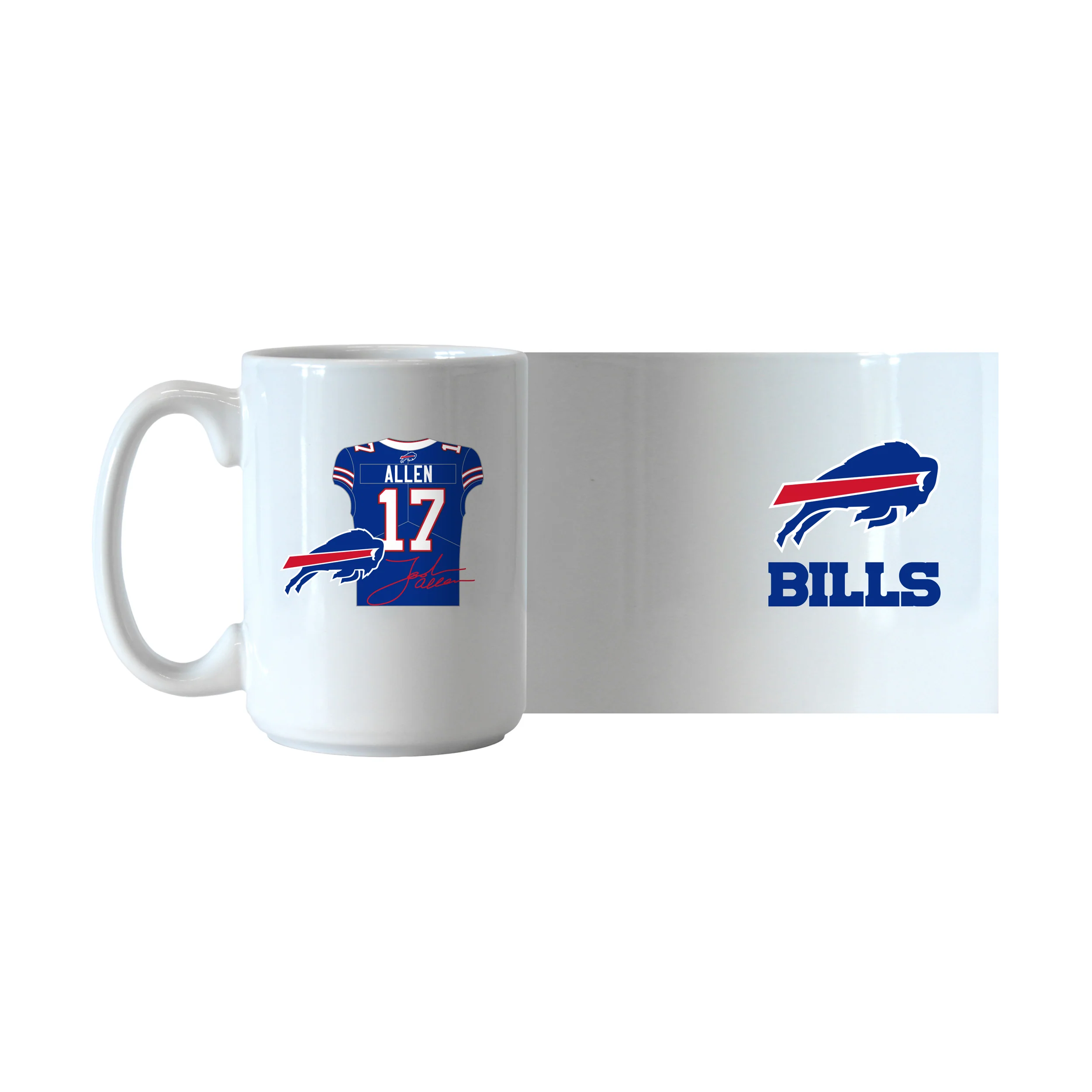 Buffalo Bills Josh Allen 15oz Sublimated Mug - Image 2