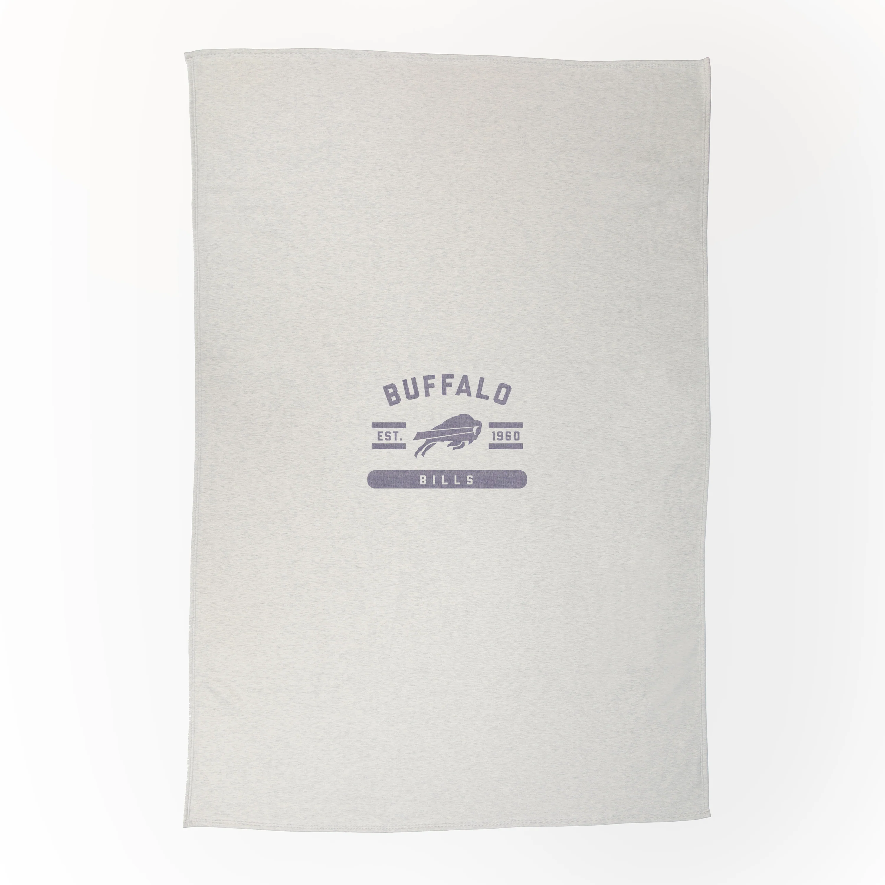Buffalo Bills Oatmeal Sweatshirt Blanket