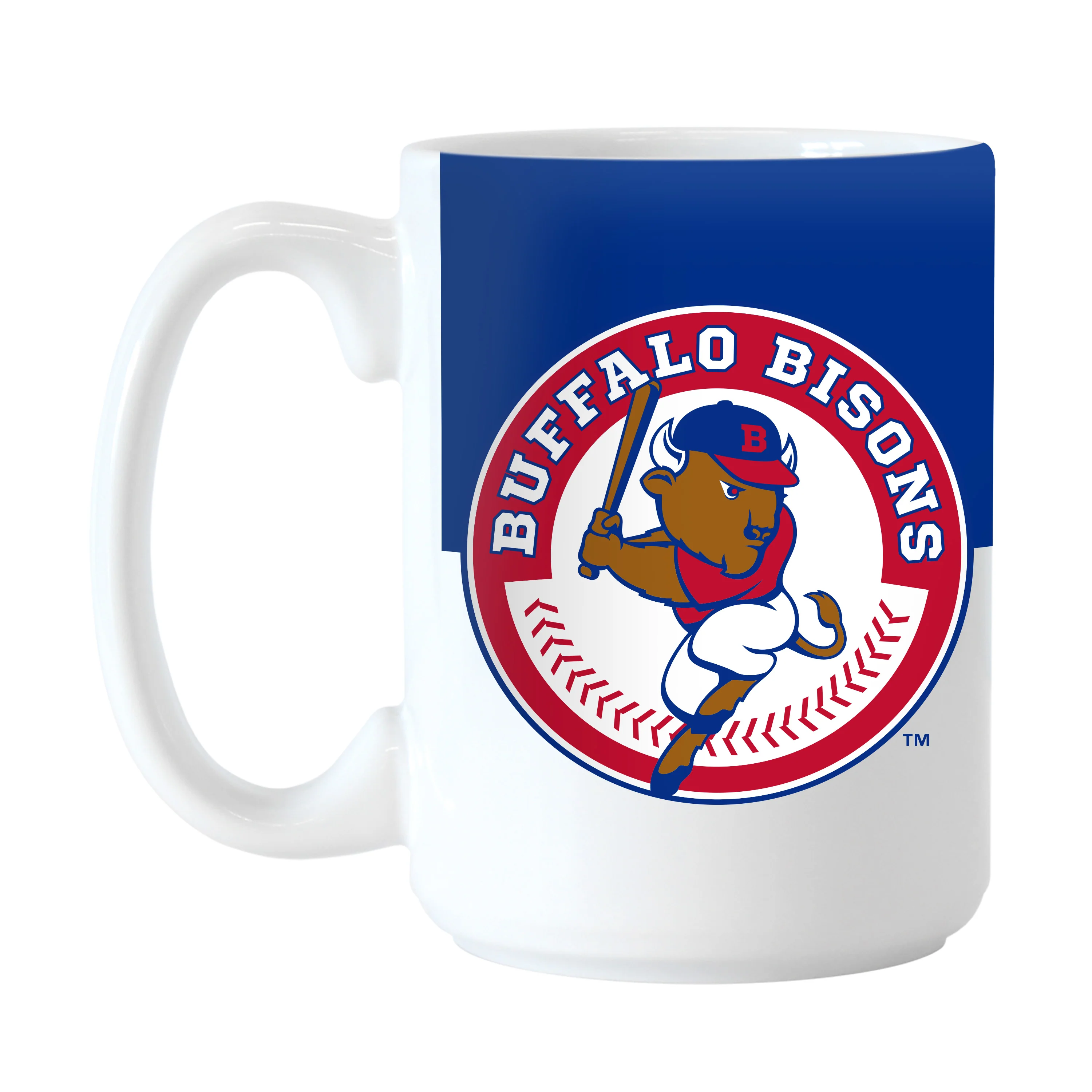 Buffalo Bisons 15oz Colorblock Sublimated Mug
