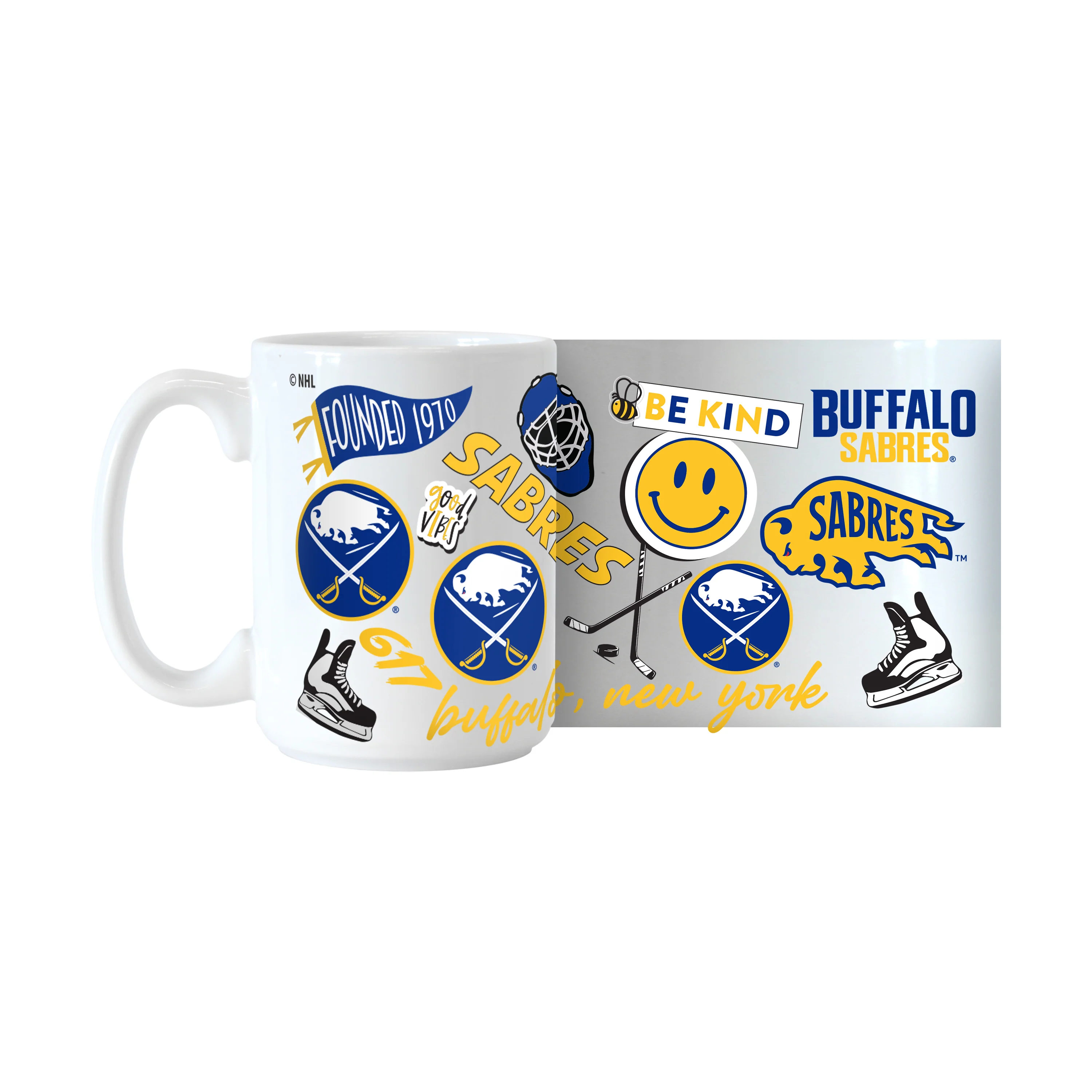 Buffalo Sabres 15oz Native Sublimated Mug - Image 2