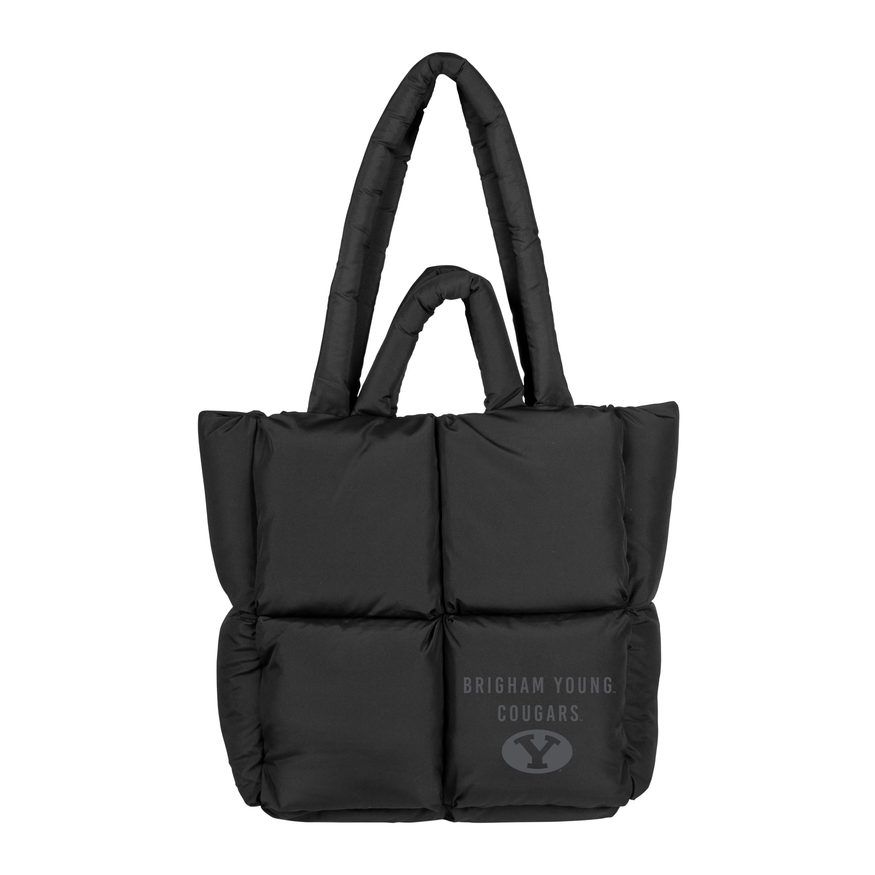 BYU Black Puff Tote