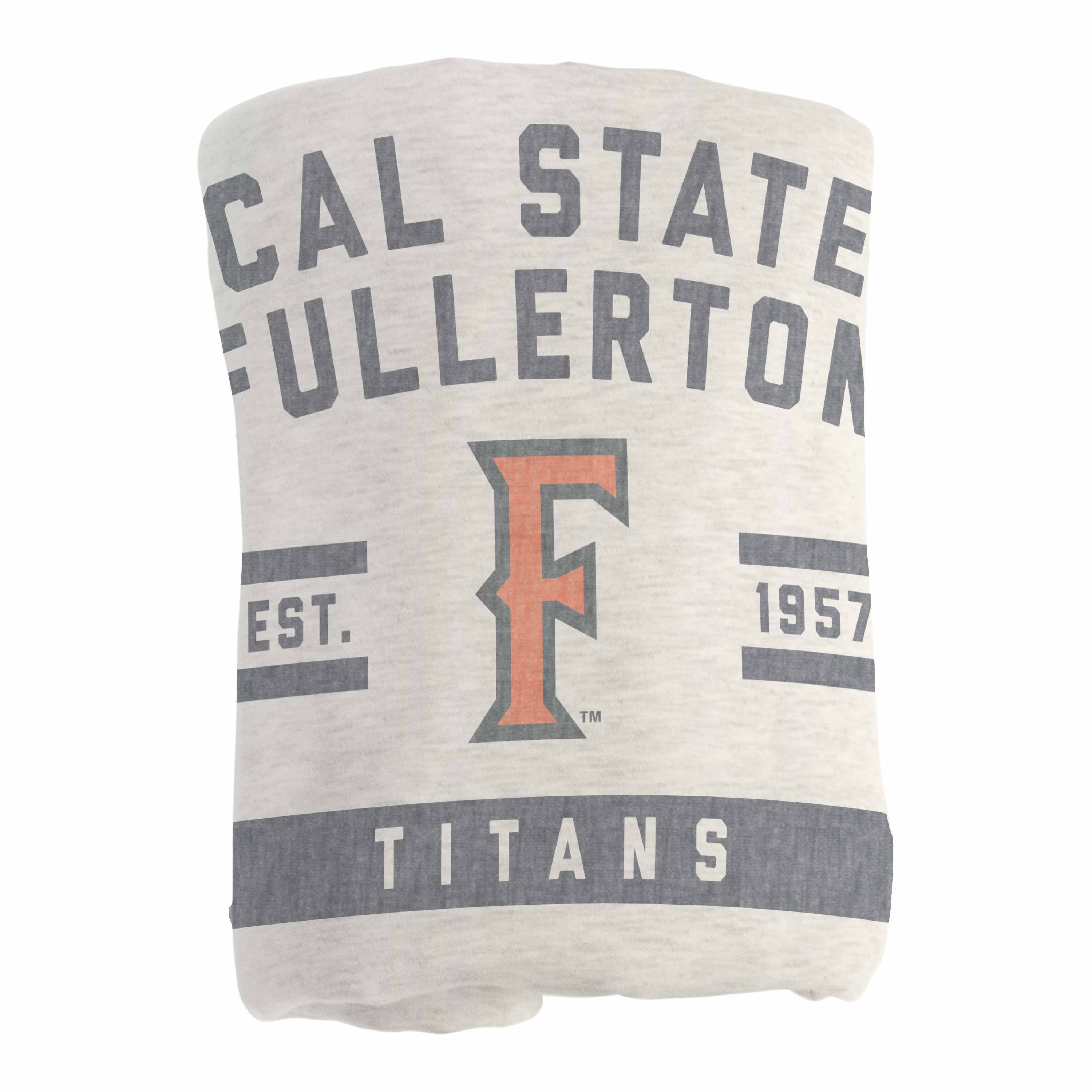 California State Fullerton Sublimated Sweatshirt Blanket - Image 3