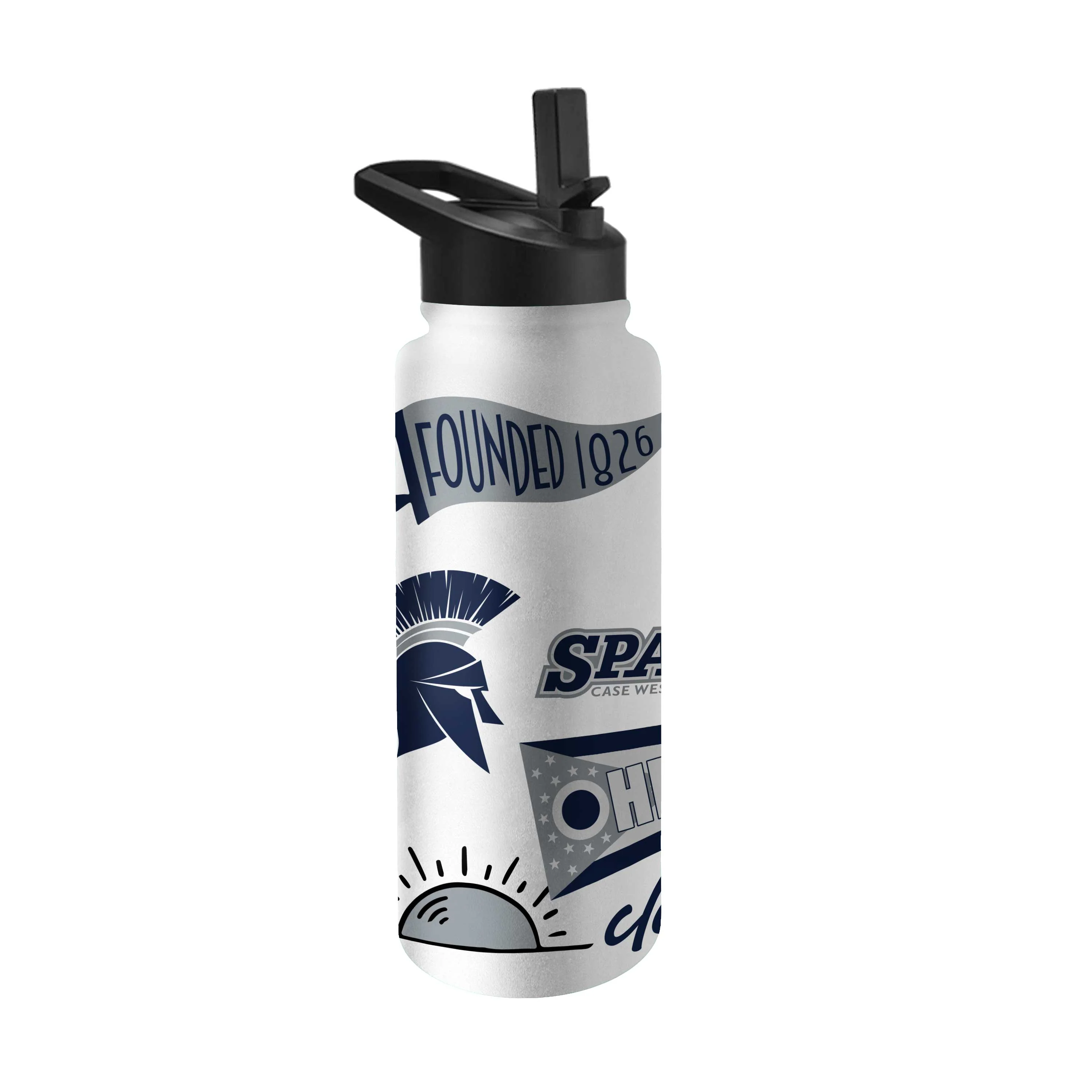 Case Western Reserve U 34oz Native Quencher Bottle - Image 2