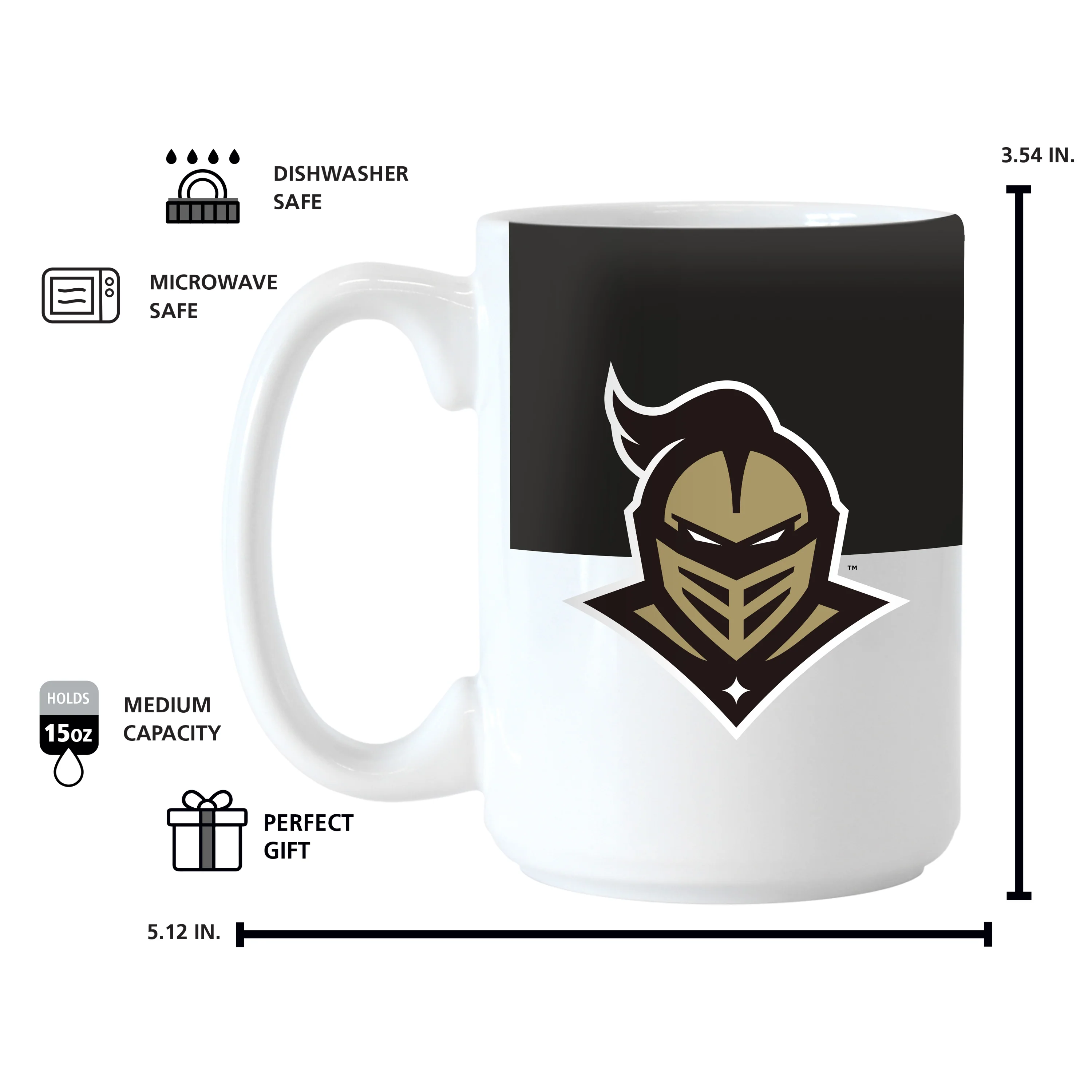 Central Florida 15oz Colorblock Sublimated Mug - Image 4