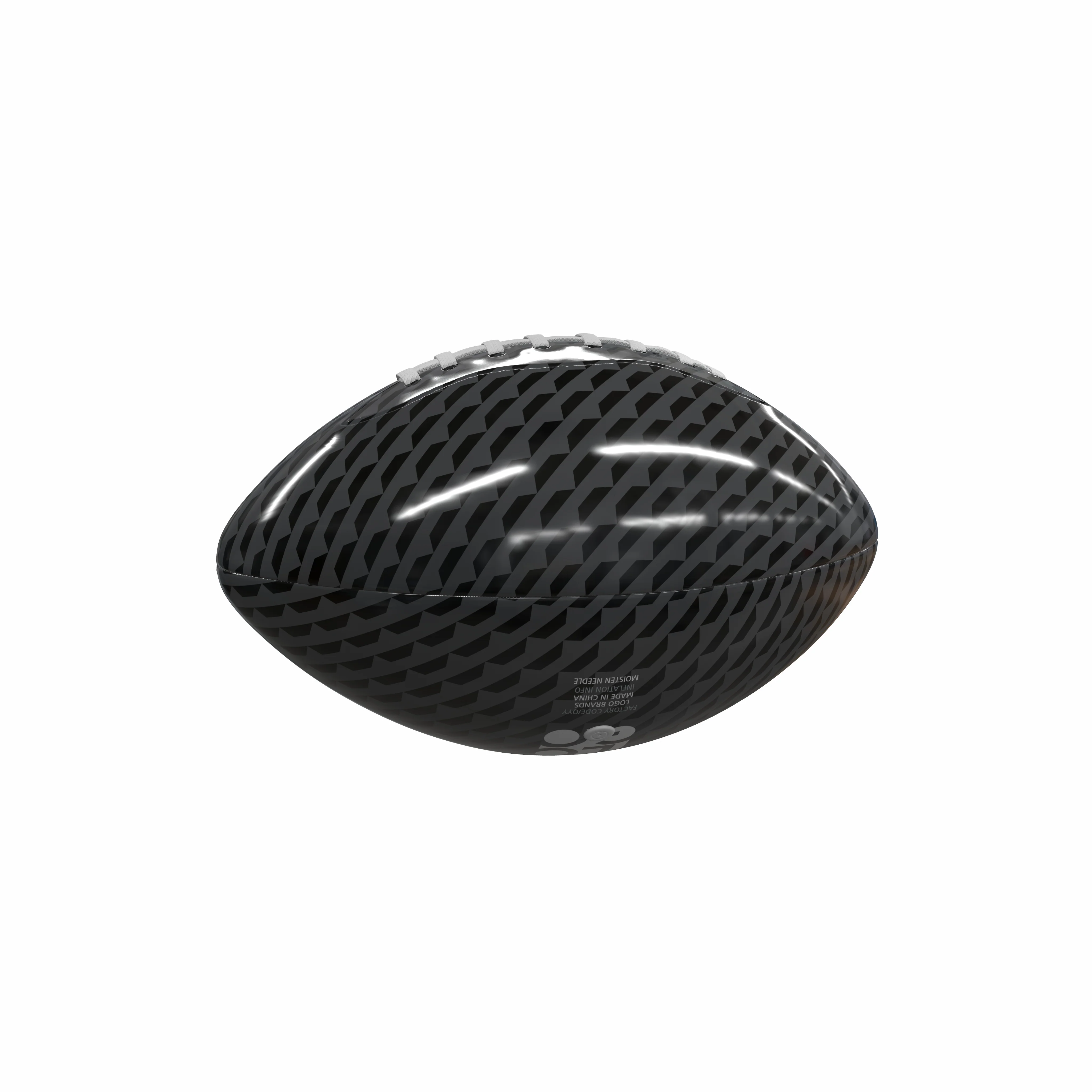 Central Florida Carbon Fiber Mini Size Glossy Football - Image 3