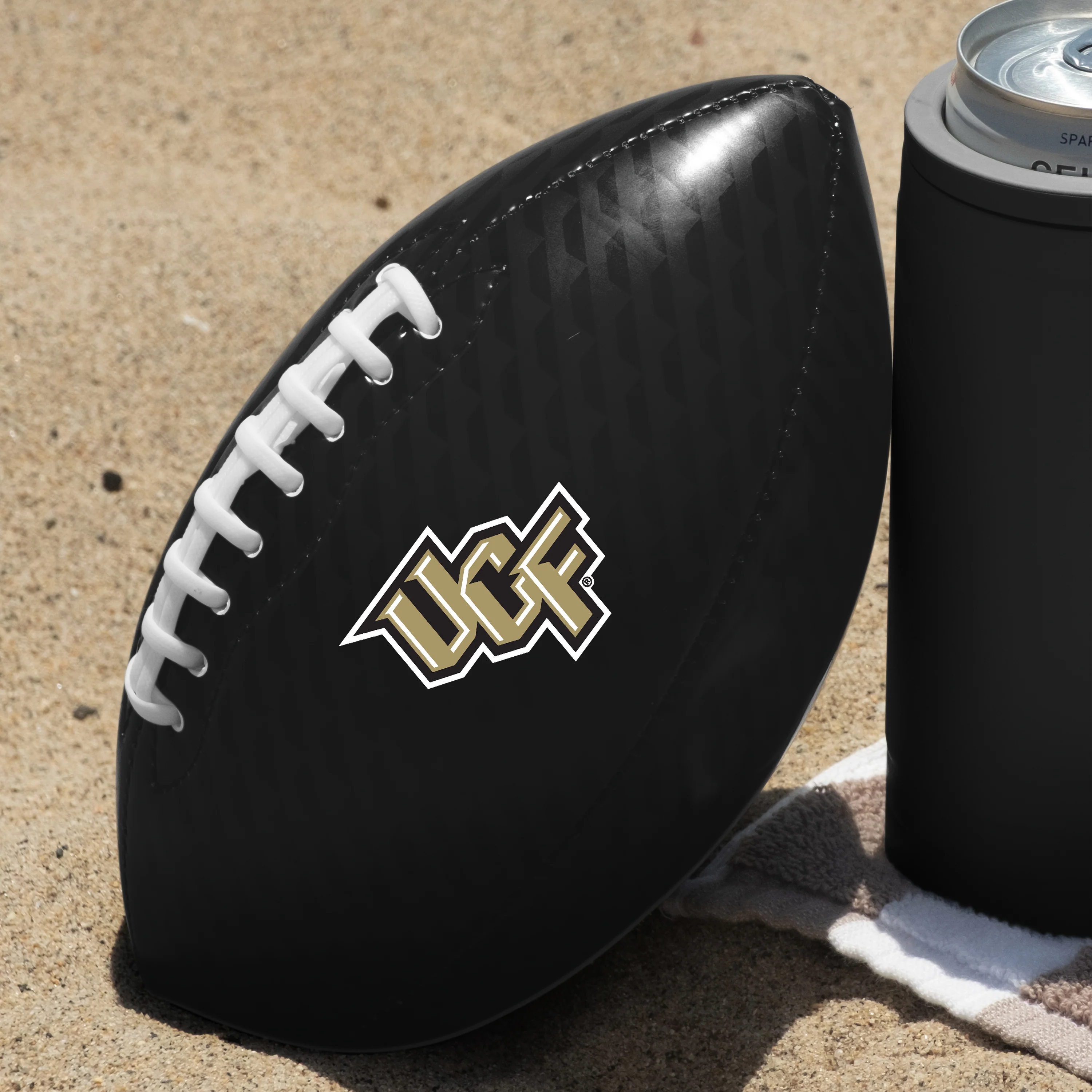 Central Florida Carbon Fiber Mini Size Glossy Football - Image 5