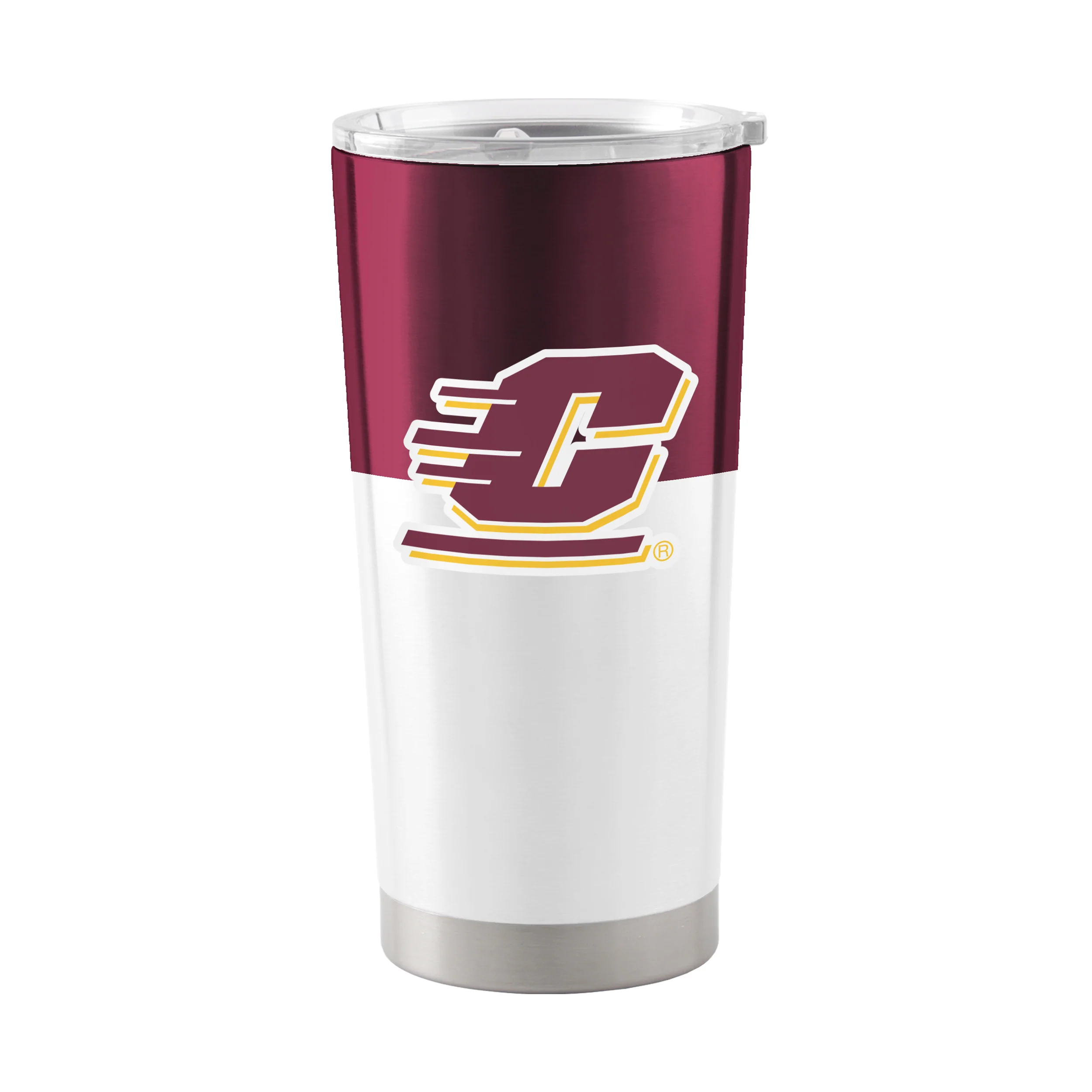 Central MI 20oz Colorblock Stainless Tumbler