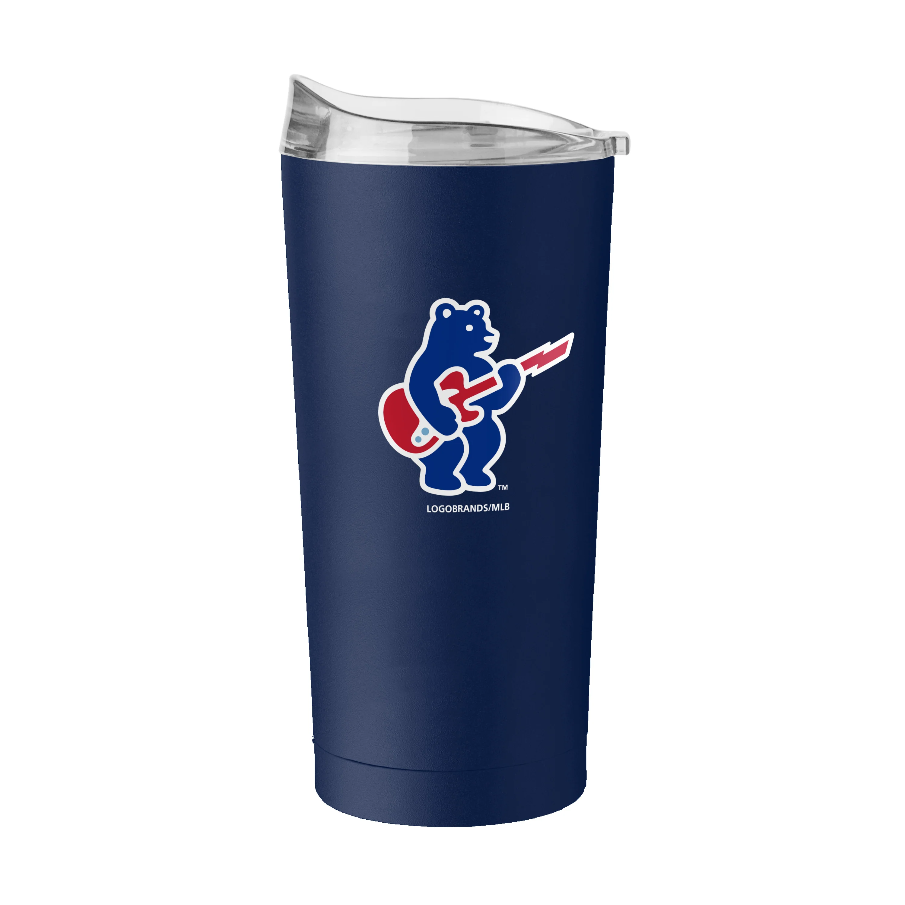 Chicago Cubs 20oz Navy Rock Bear Powder Coat Tumbler
