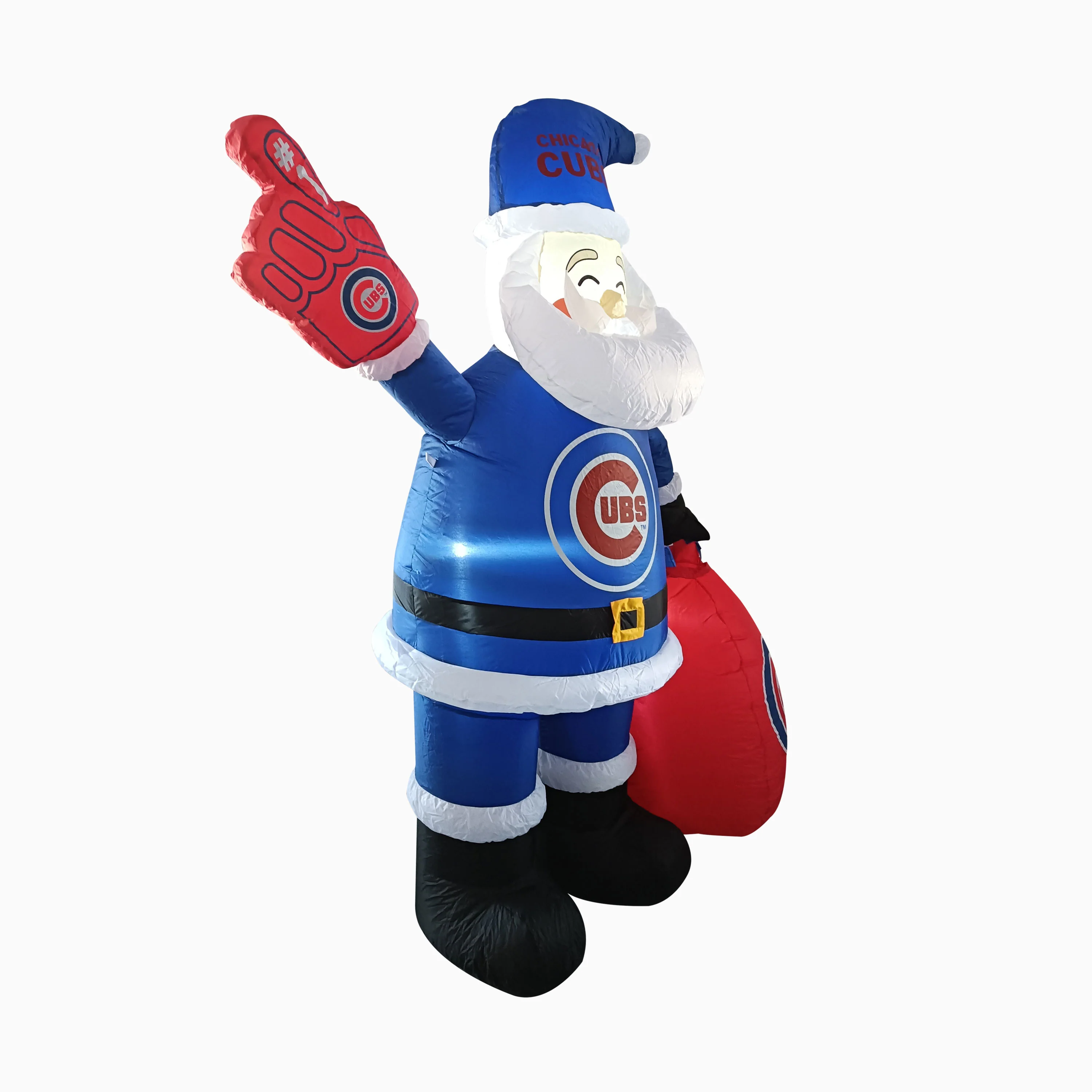 Chicago Cubs Santa Claus Yard Inflatable - Image 2