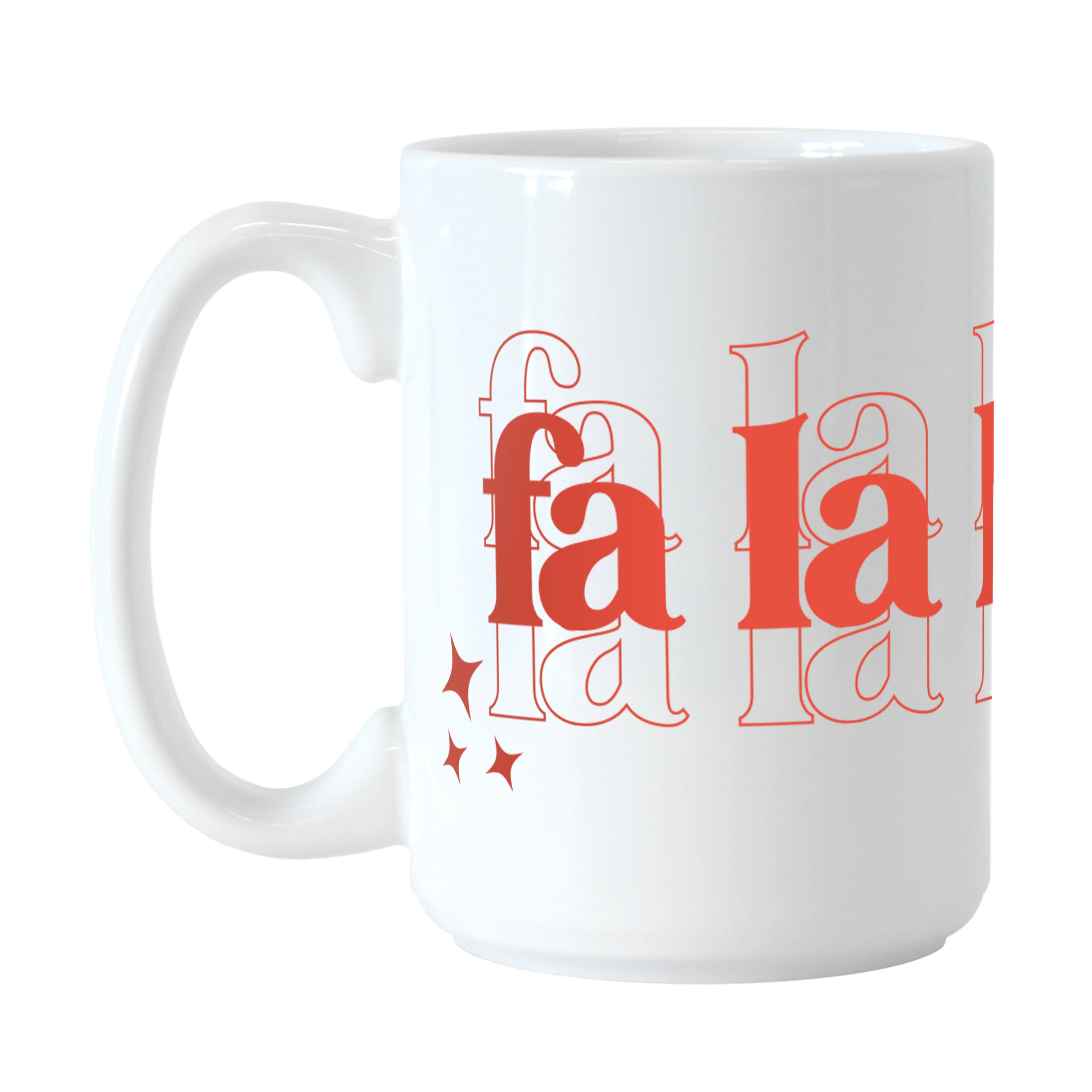 Christmas Falala 15oz Sublimated Mug