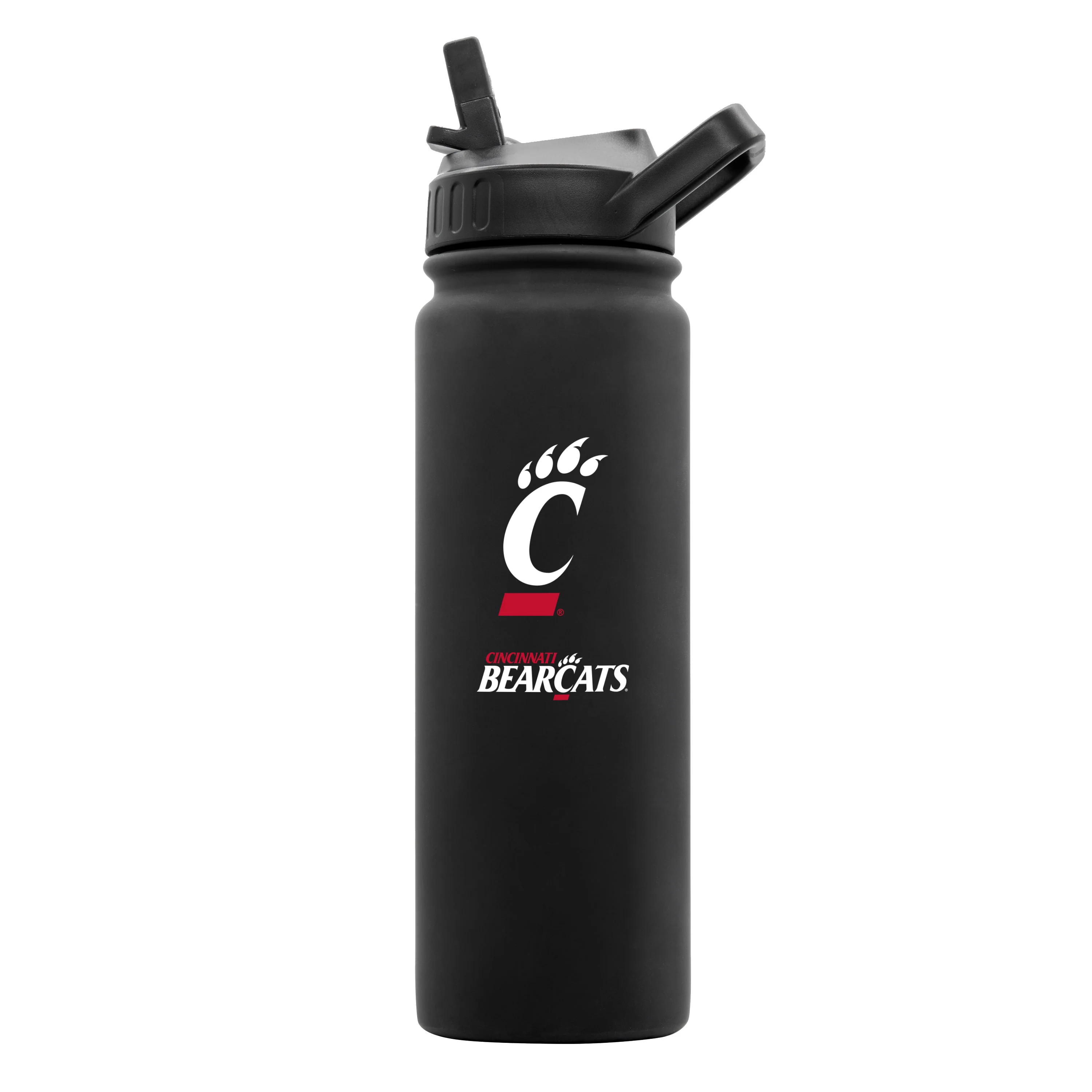 Cincinnati 24oz Black Soft Touch Bottle