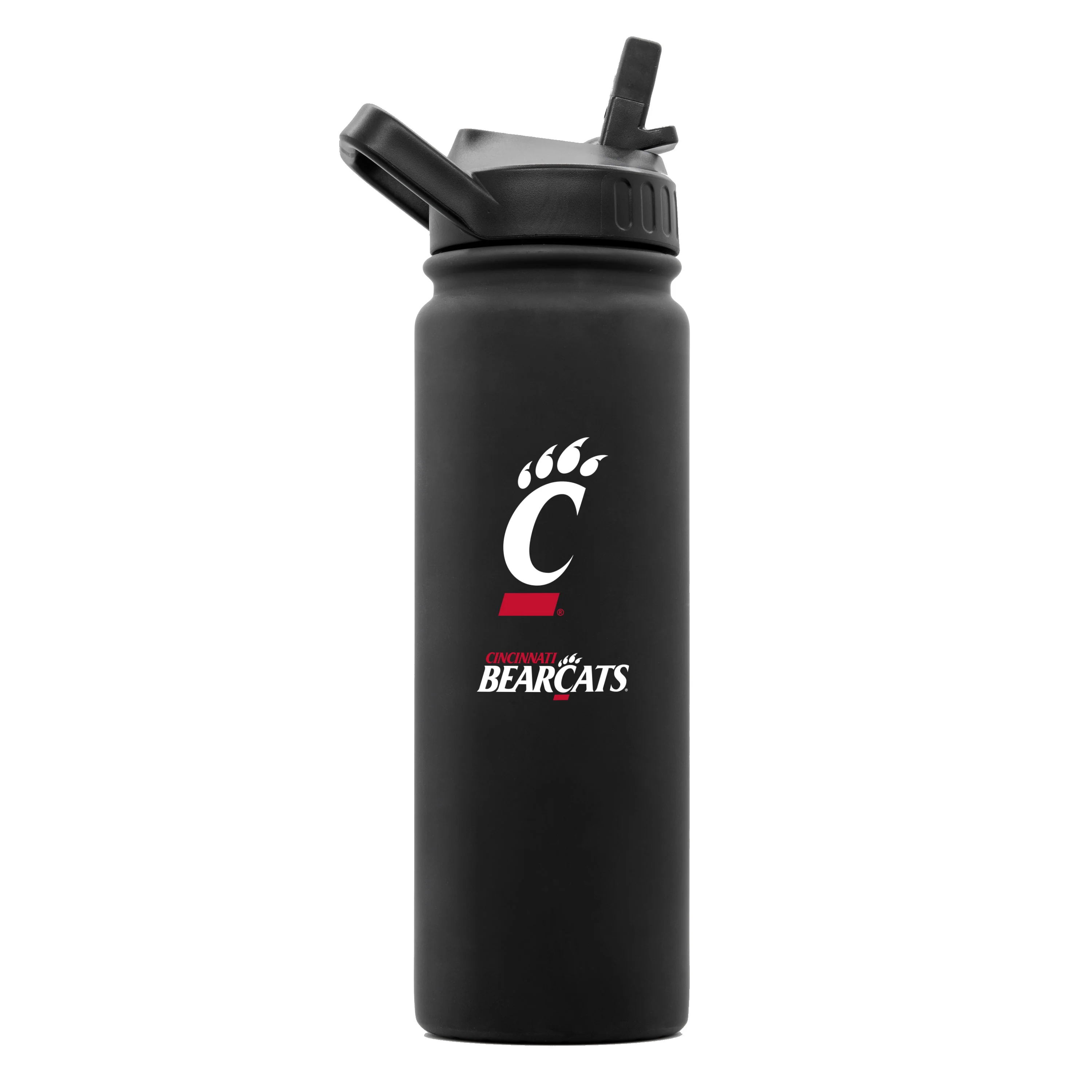 Cincinnati 24oz Black Soft Touch Bottle - Image 2