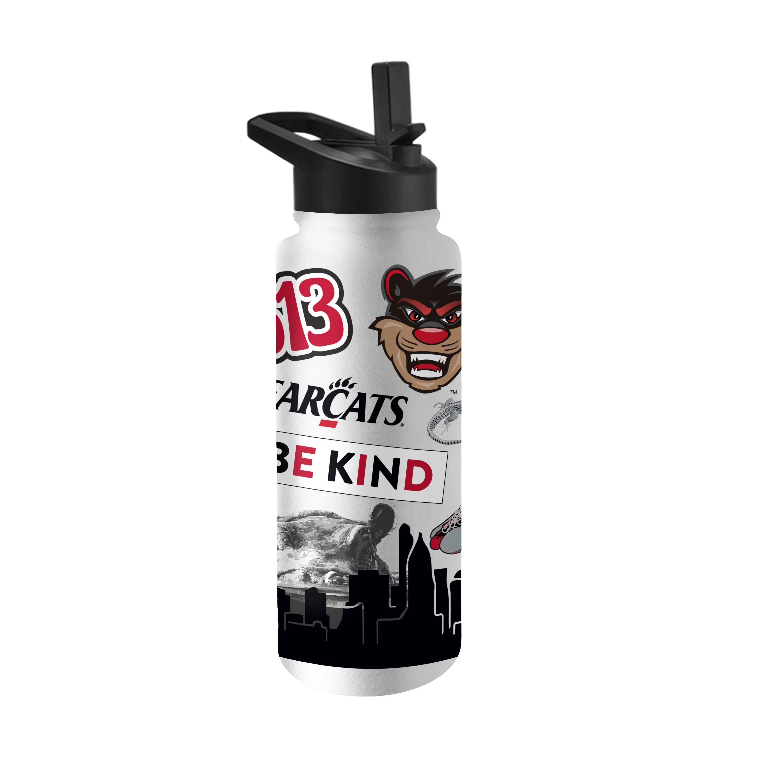 Cincinnati 34oz Native Quencher Bottle - Image 2