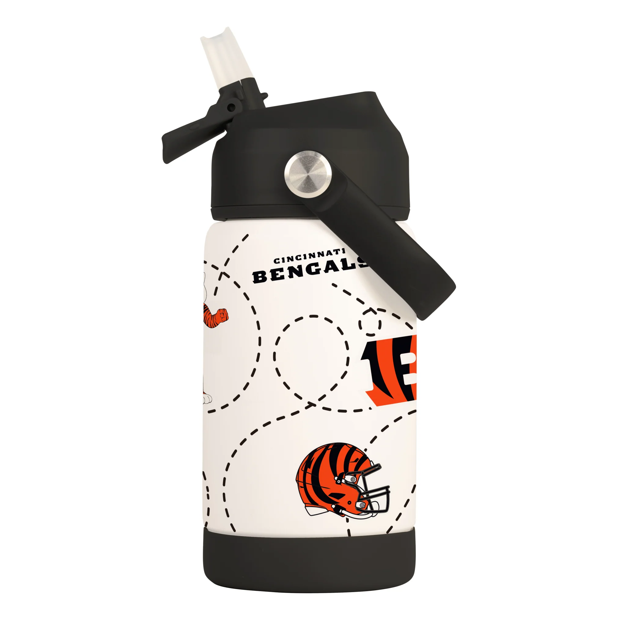Cincinnati Bengals 12oz Mascot SS Kids Bottle